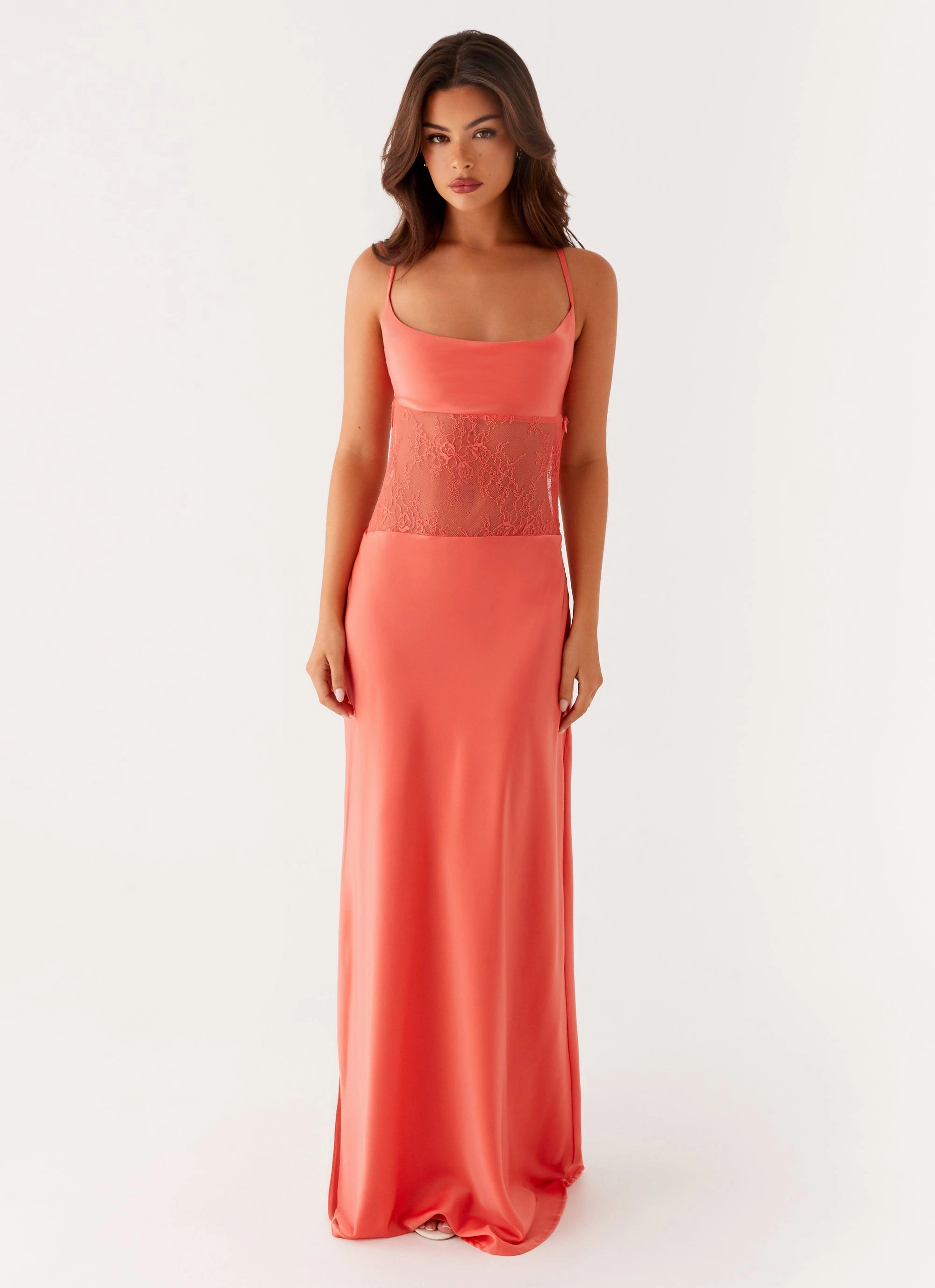Smooth Vibes Shae Maxi Dress - Tangerine