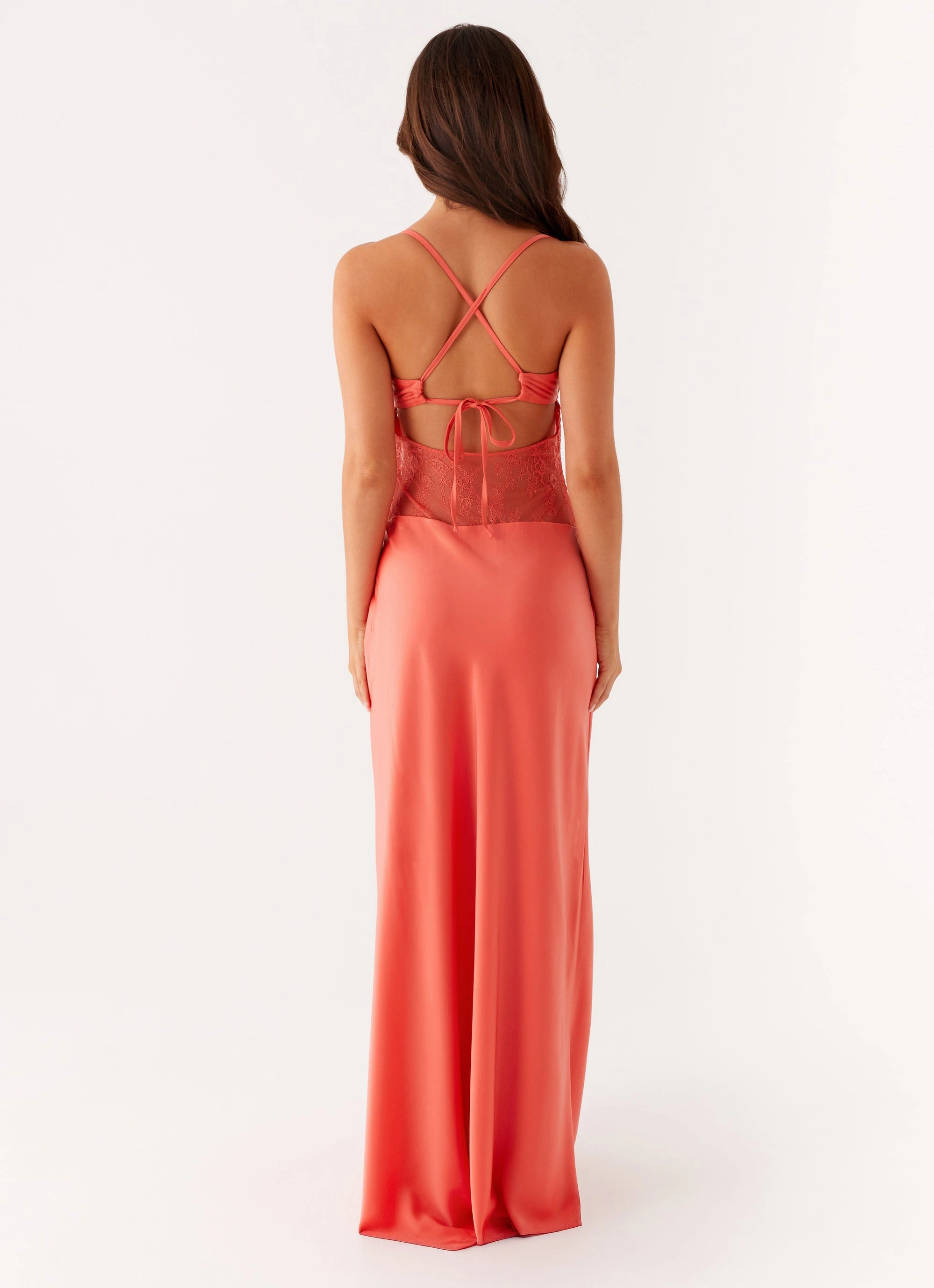 Shae Maxi Dress - Tangerine elegant design