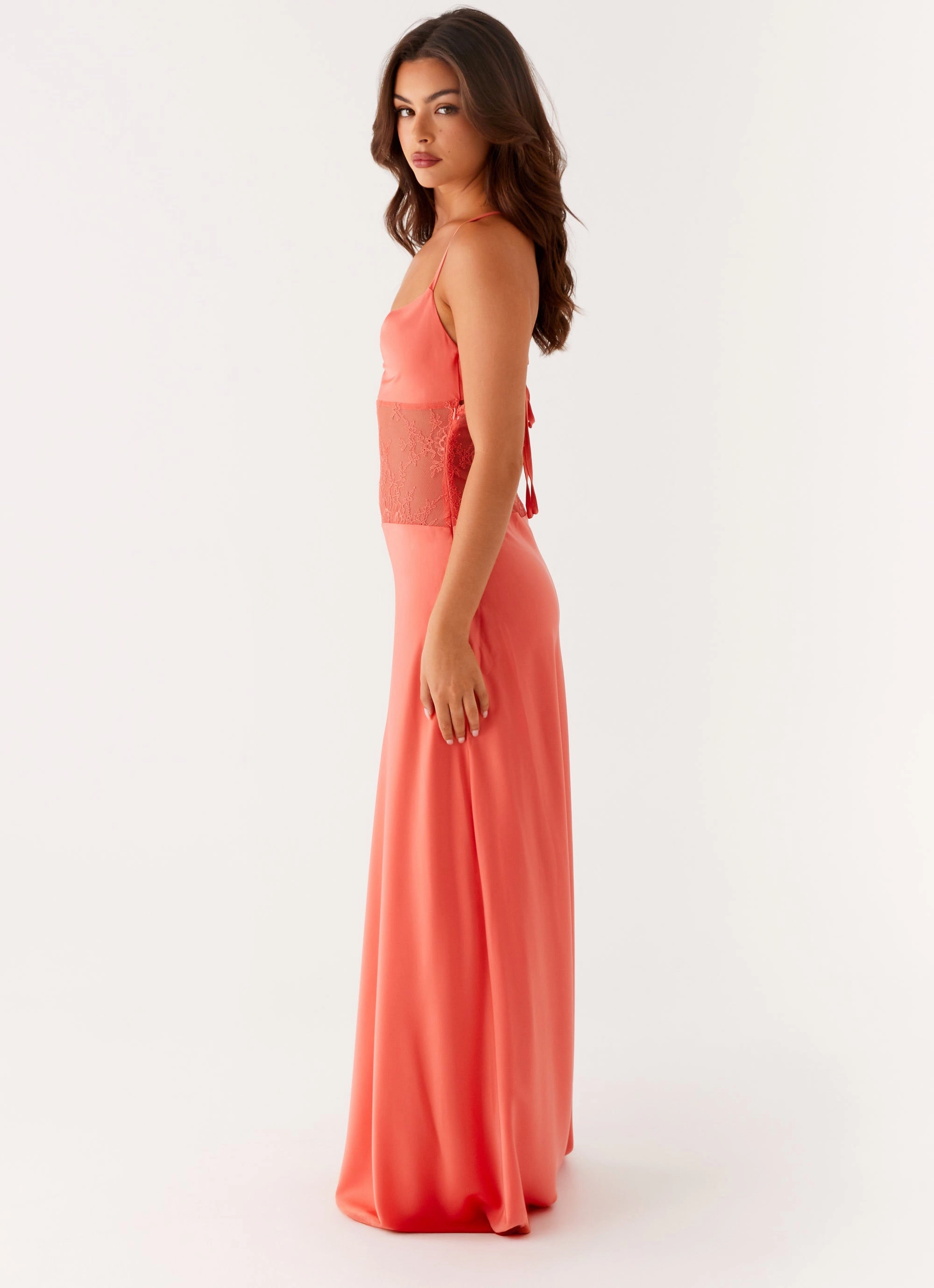 Relax Appeal Chic Ensemble Shae Maxi Dress - Tangerine