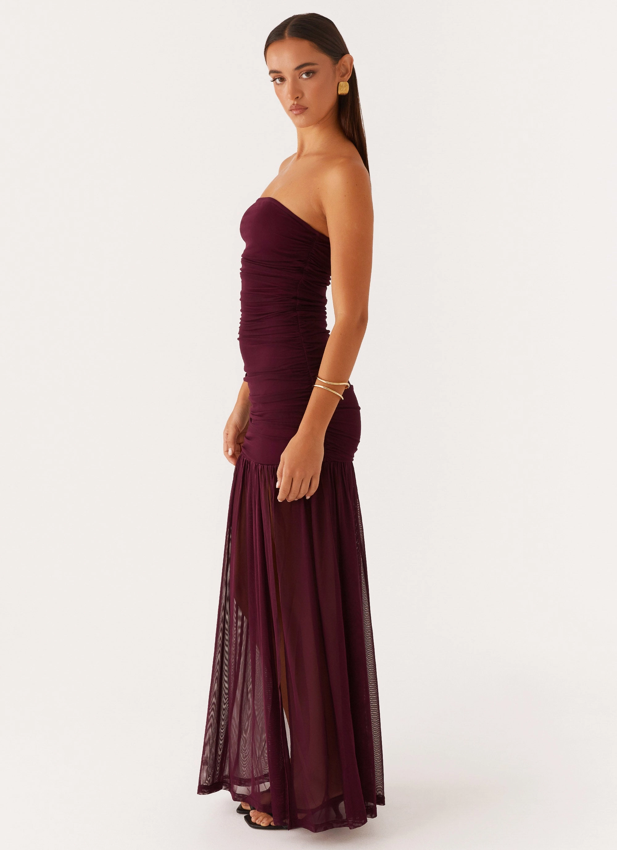 Bright Colors Trendy Vibe Savaya Maxi Dress - Mulberry