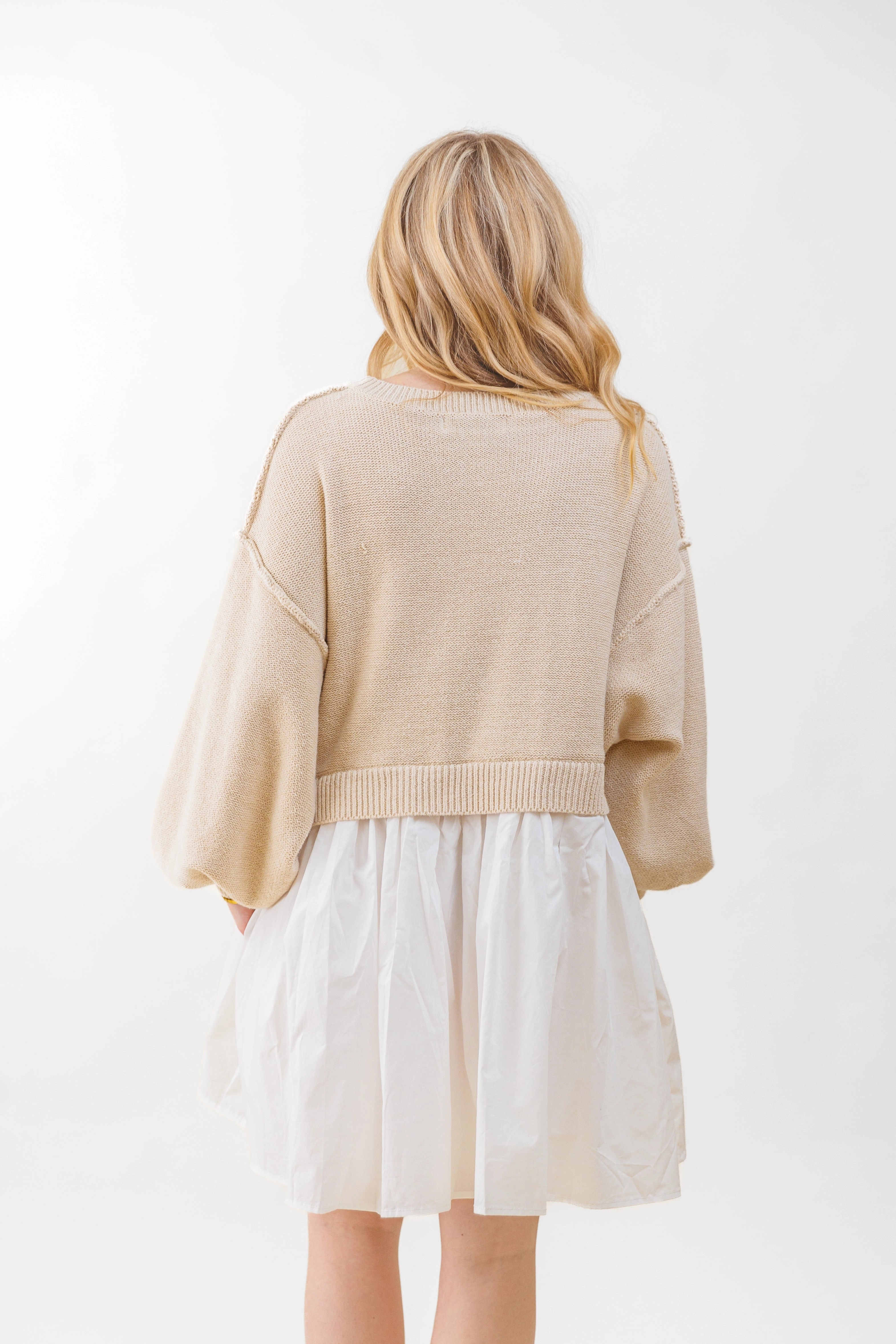 Airy Fit JOSIE MINI SWEATER DRESS