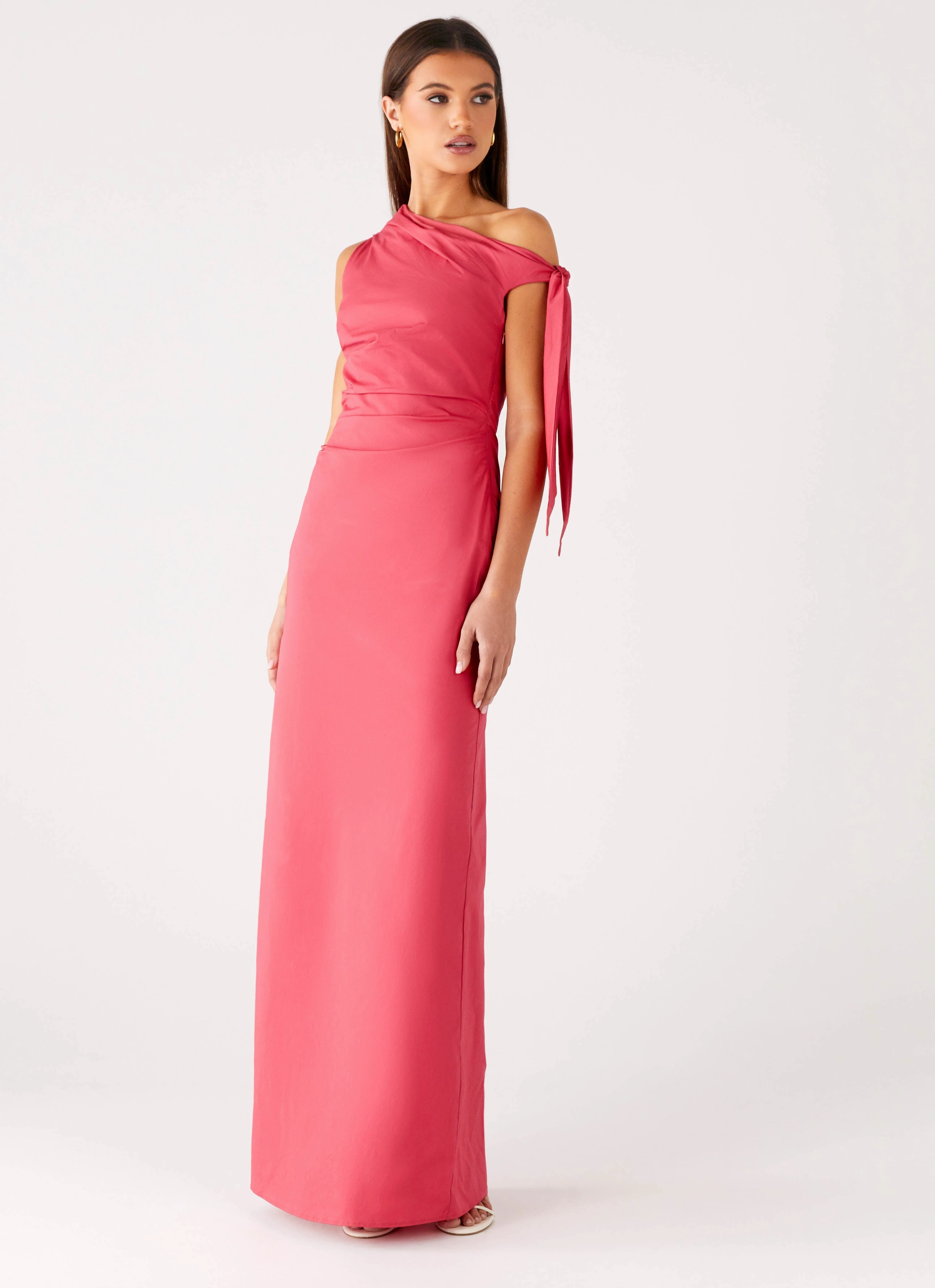 Marella Maxi Dress - Coral Day-to-evening dress