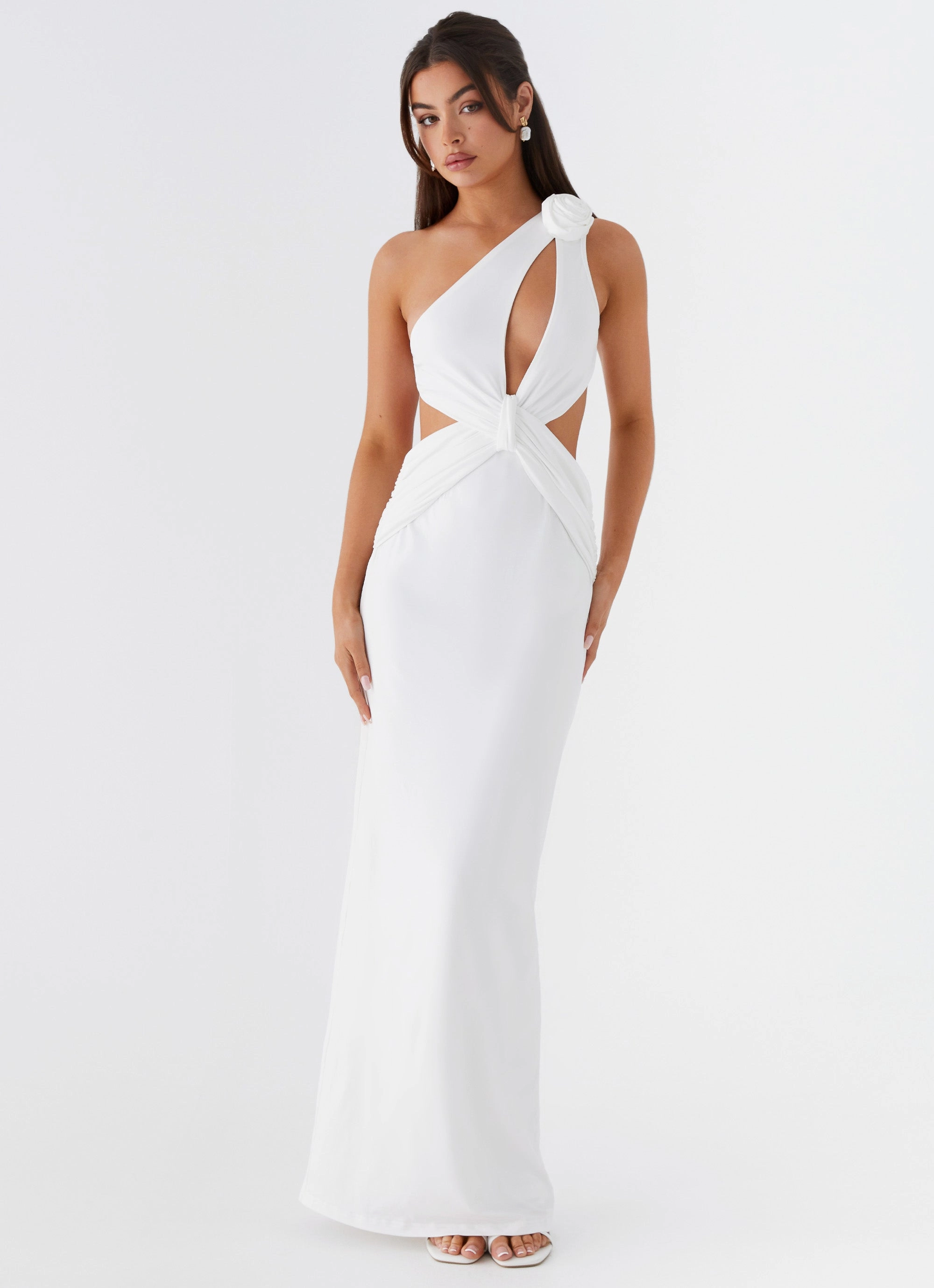 All Day Look Lovesome Rosa Maxi Dress - White