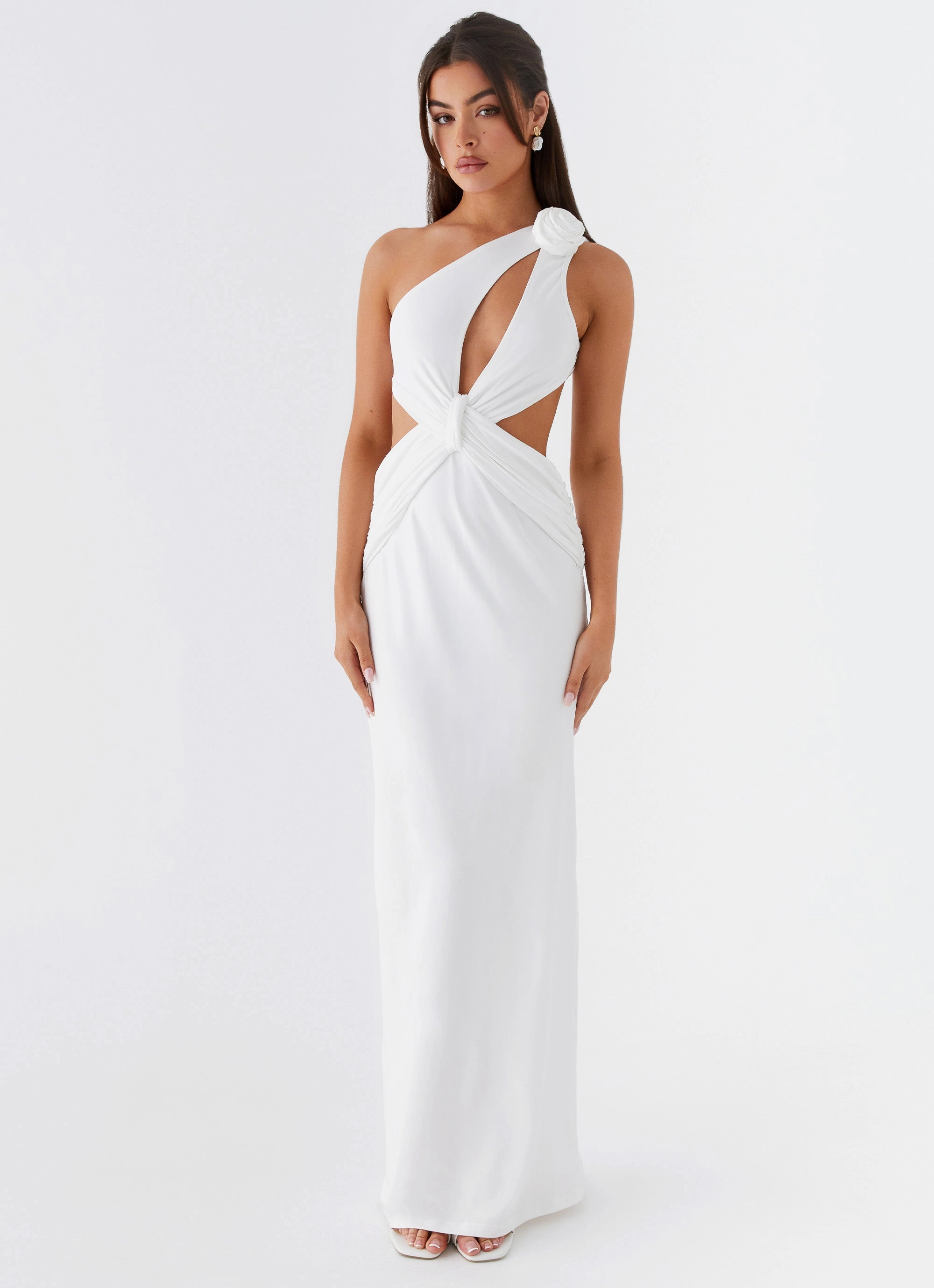 Layer Safe Lovesome Rosa Maxi Dress - White