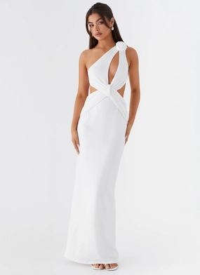 All Day Look Lovesome Rosa Maxi Dress - White