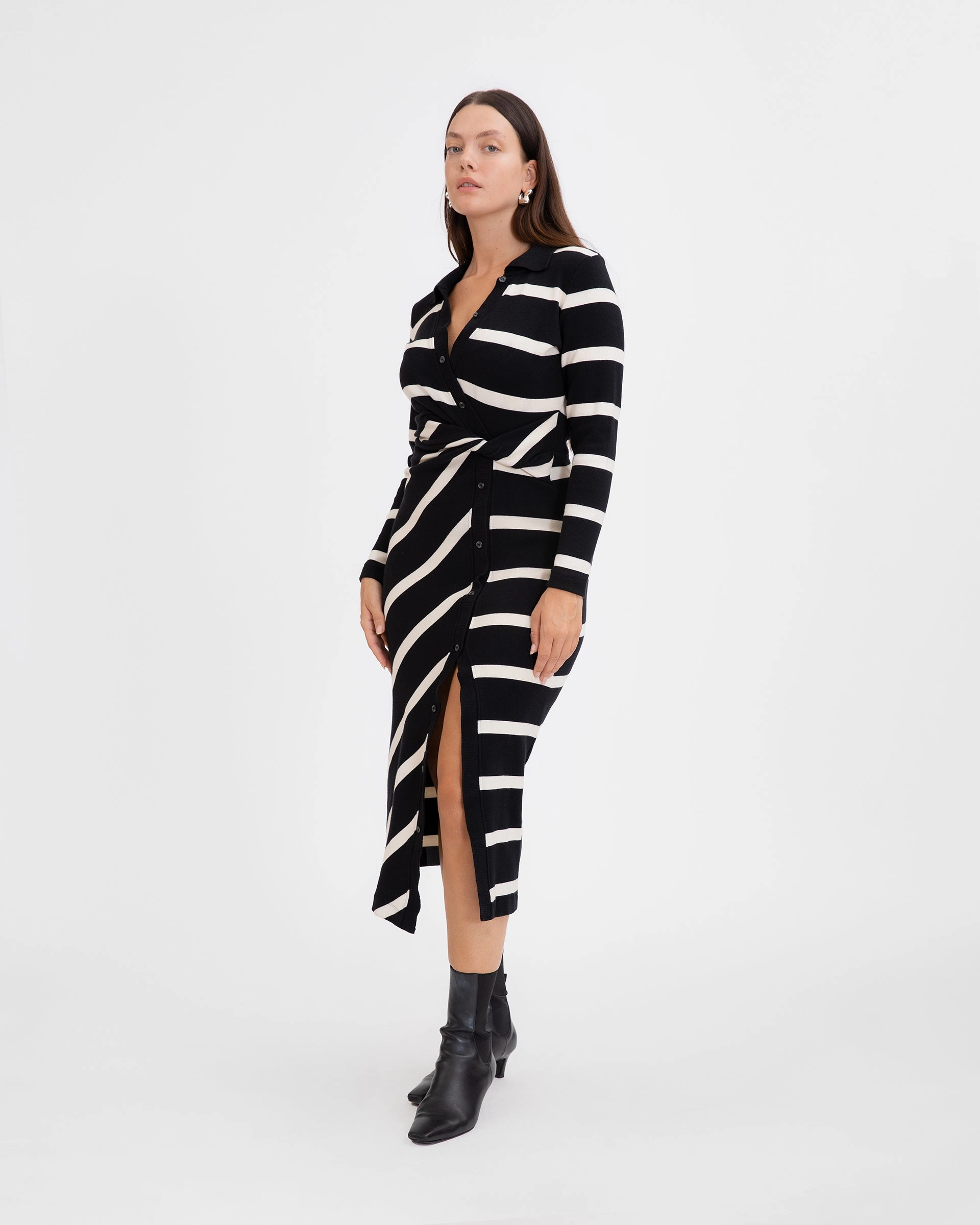 Ellicot Dress Casual Chic Wear Trend-Inspired