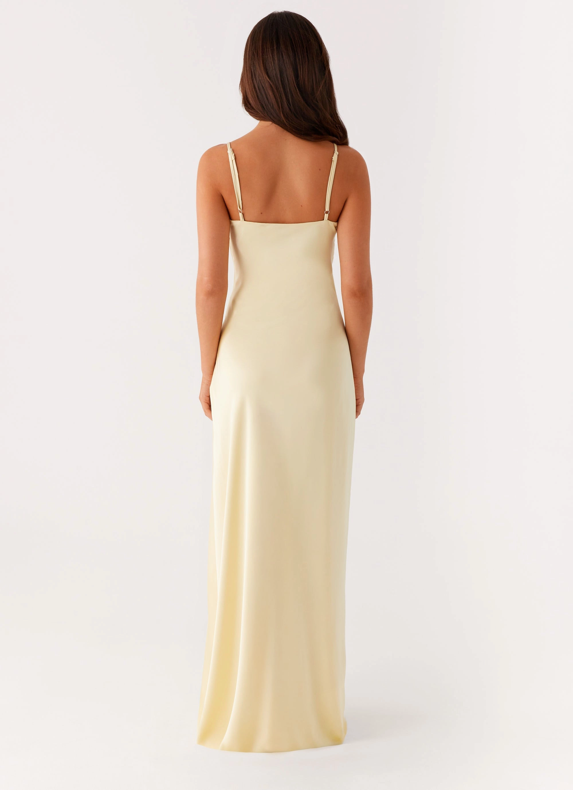 Flattering Layers Elona Maxi Dress - Baby Yellow