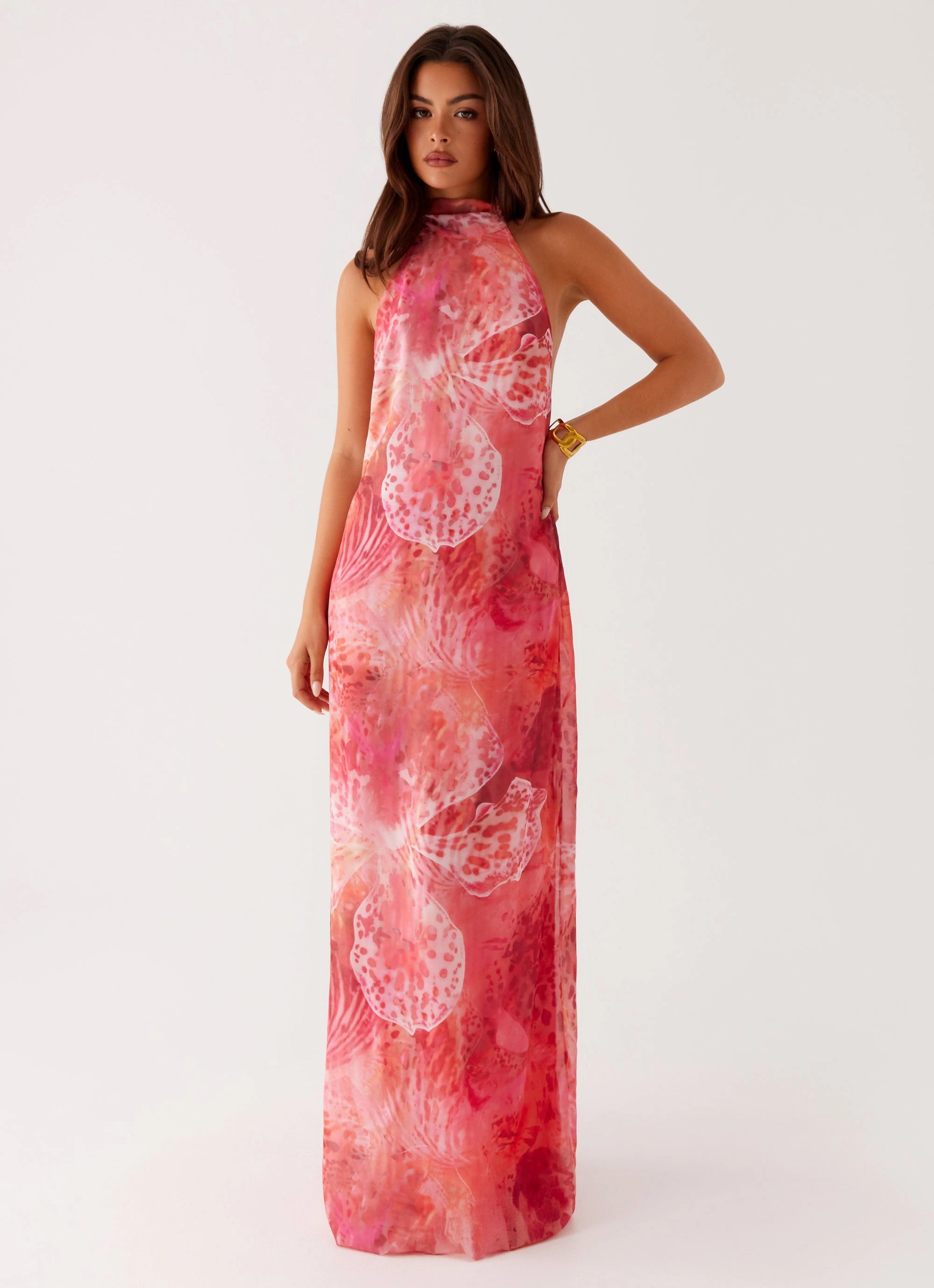 California Maxi Dress - Flamingo Fling Weekend Fresh