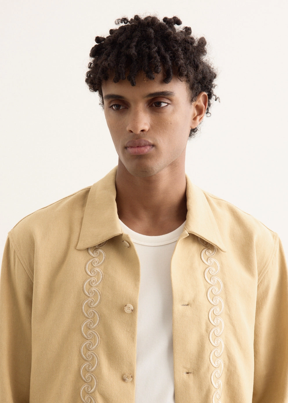 Embroidered Resort Jacket Quick Release Buckle