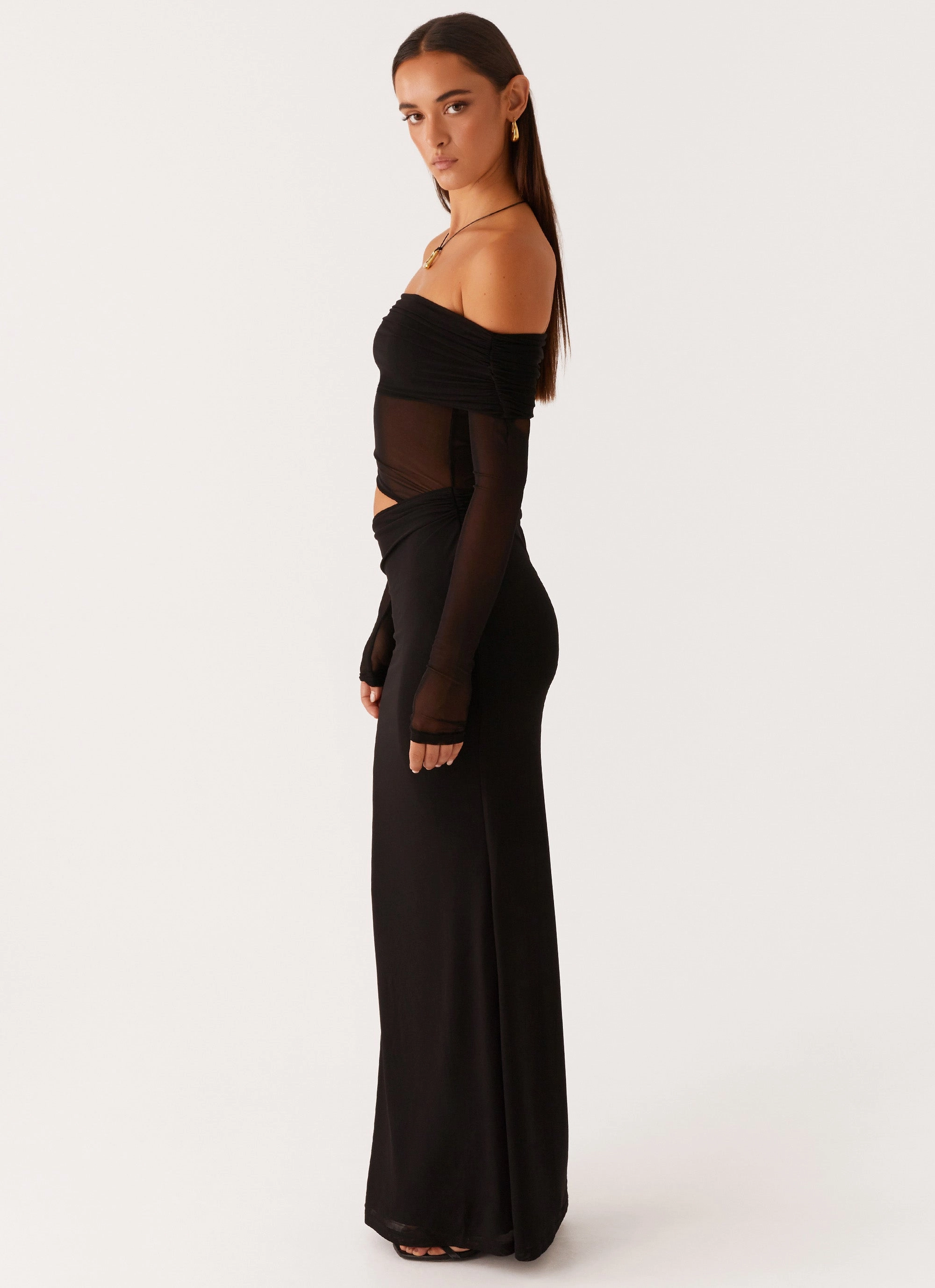 Casual Edge Fluid movement Emery Maxi Dress - Black