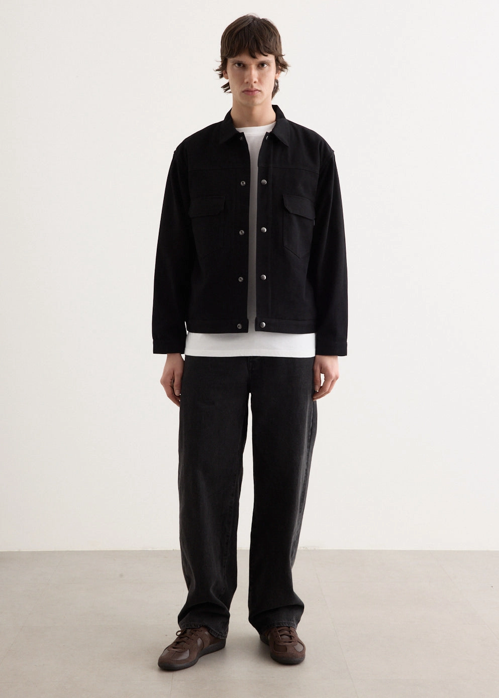 Eco Friendly Dye Soft Fleece Interior Emil Padded Moleskin Jacket