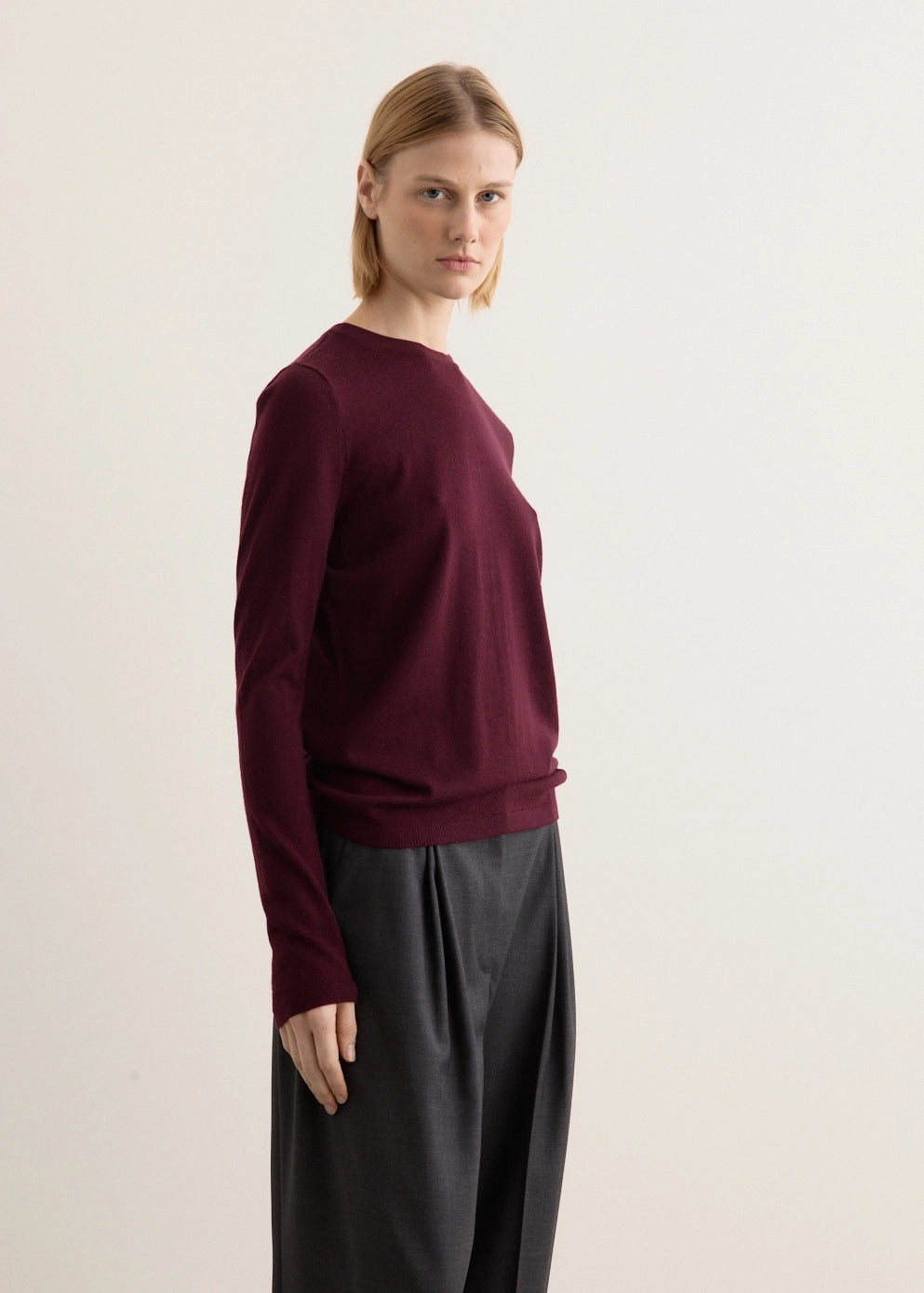 Comfortable Wear Textured Slub Yarn Emme Knit