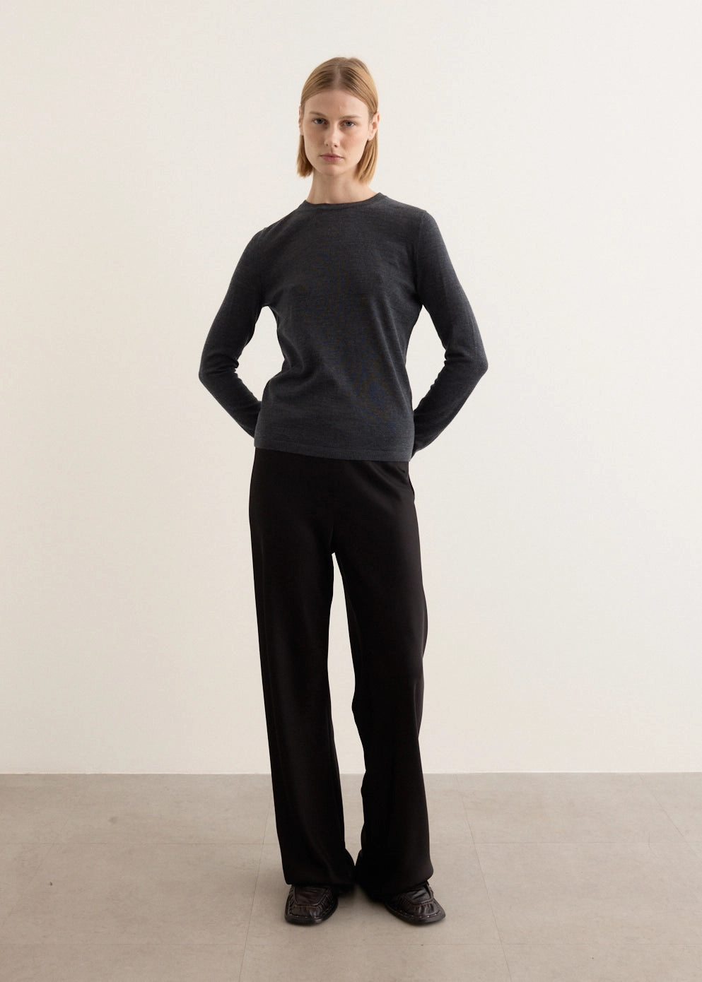 Emme Knit Minimalist Button Placket Cozy Design