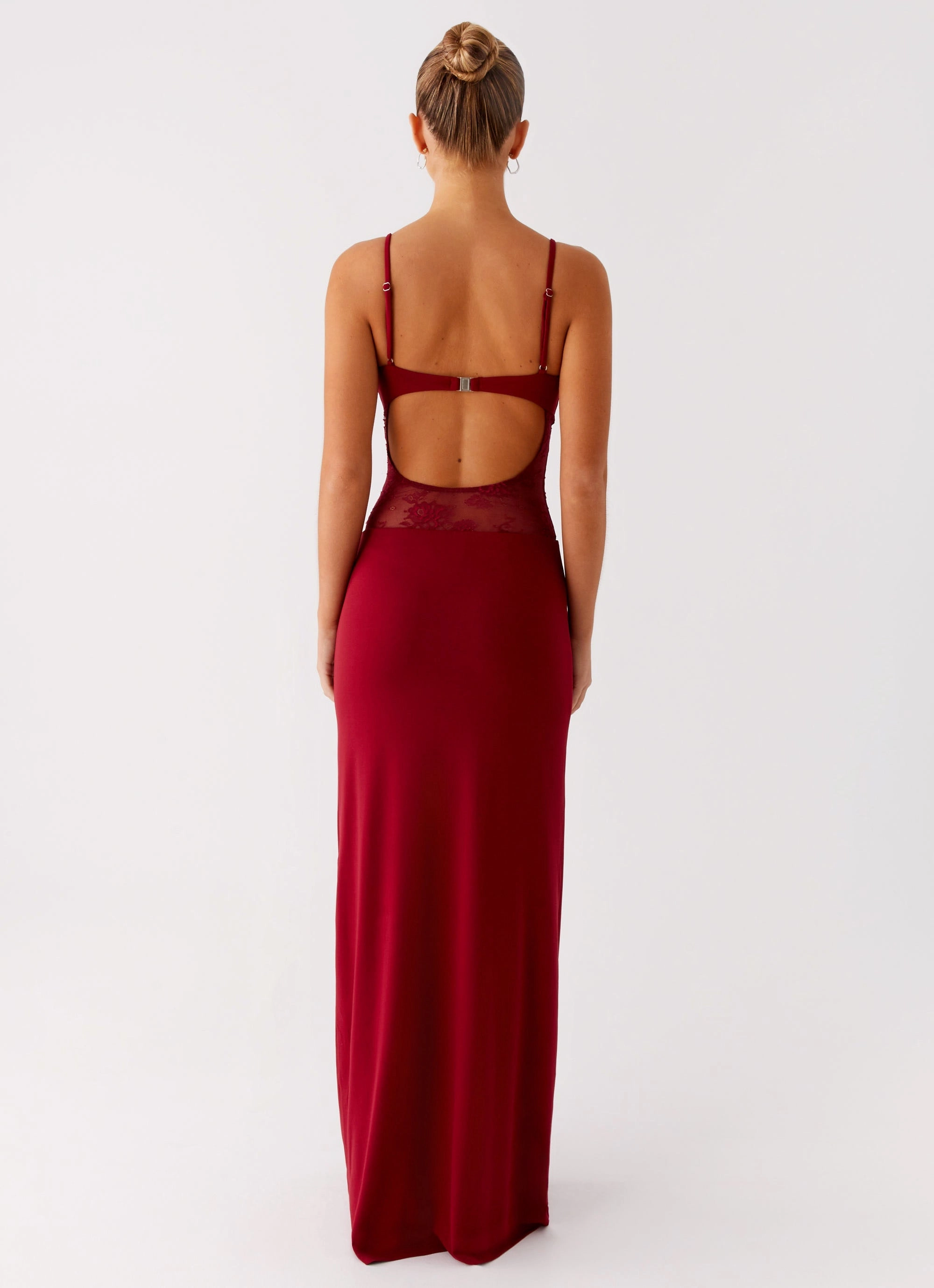 Casual-Look Envy Maxi Dress - Maroon