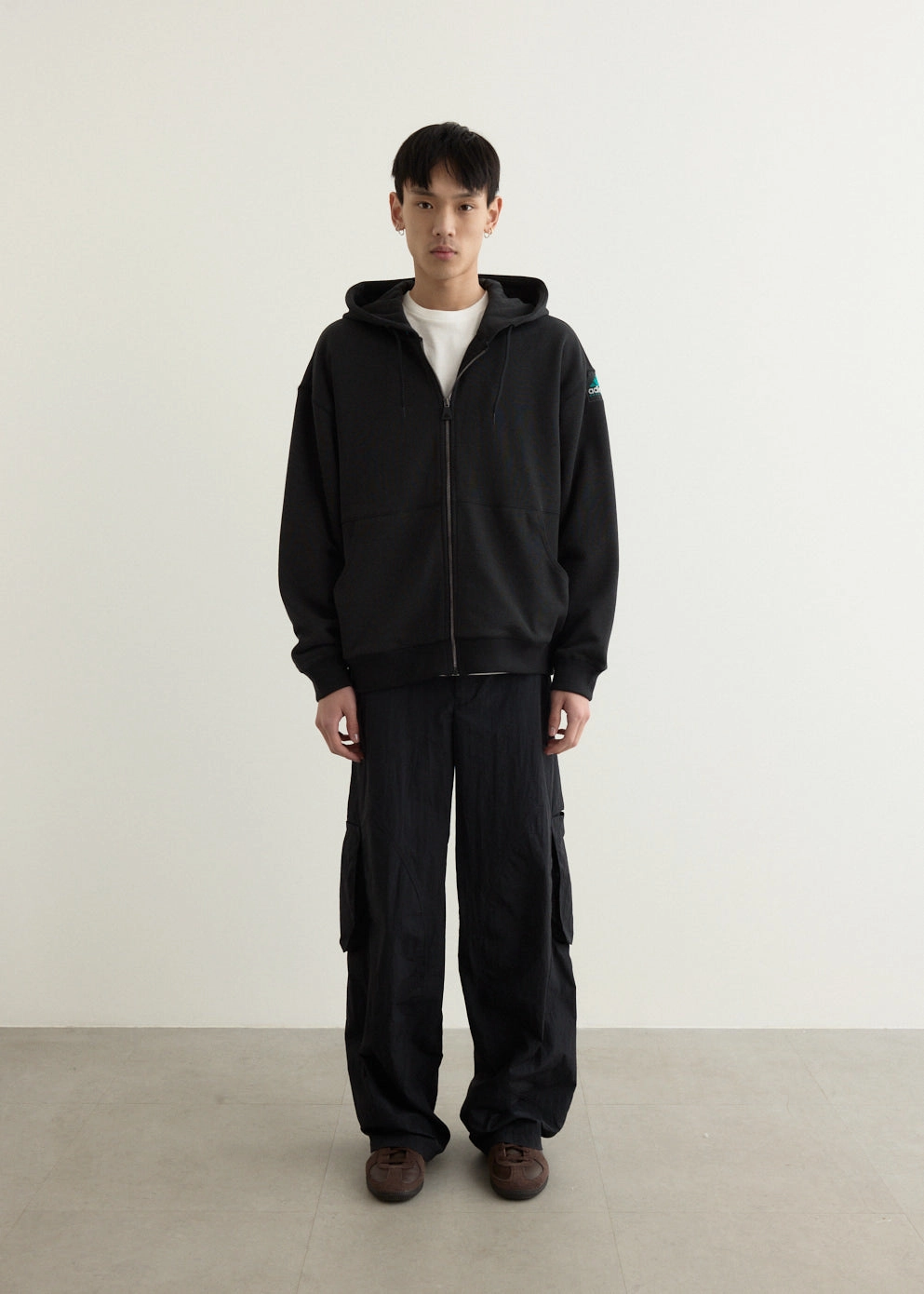 Equipment Hoodie Eco Friendly Material Layered Look