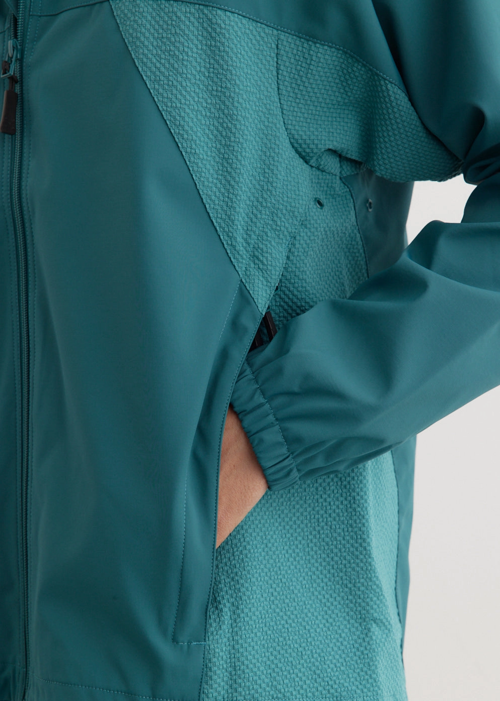 Slim Fit Design Two Tone Trainings Jacket