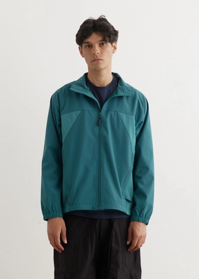 Two Tone Trainings Jacket Layer Up Style Temperature Regulating Fabric