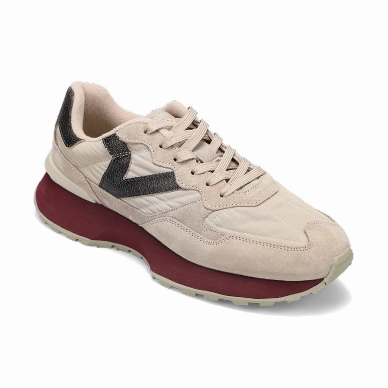 Men's Rush Beige Wicking Layer synthetic running shoes