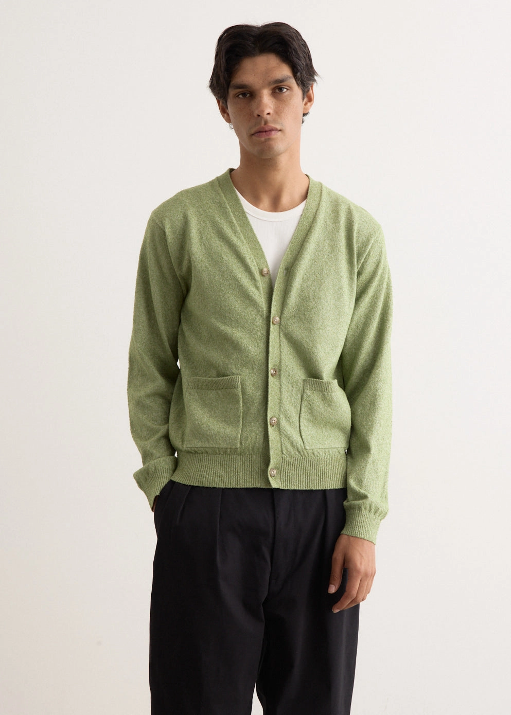 Boucle Cardigan Slim Fit Design