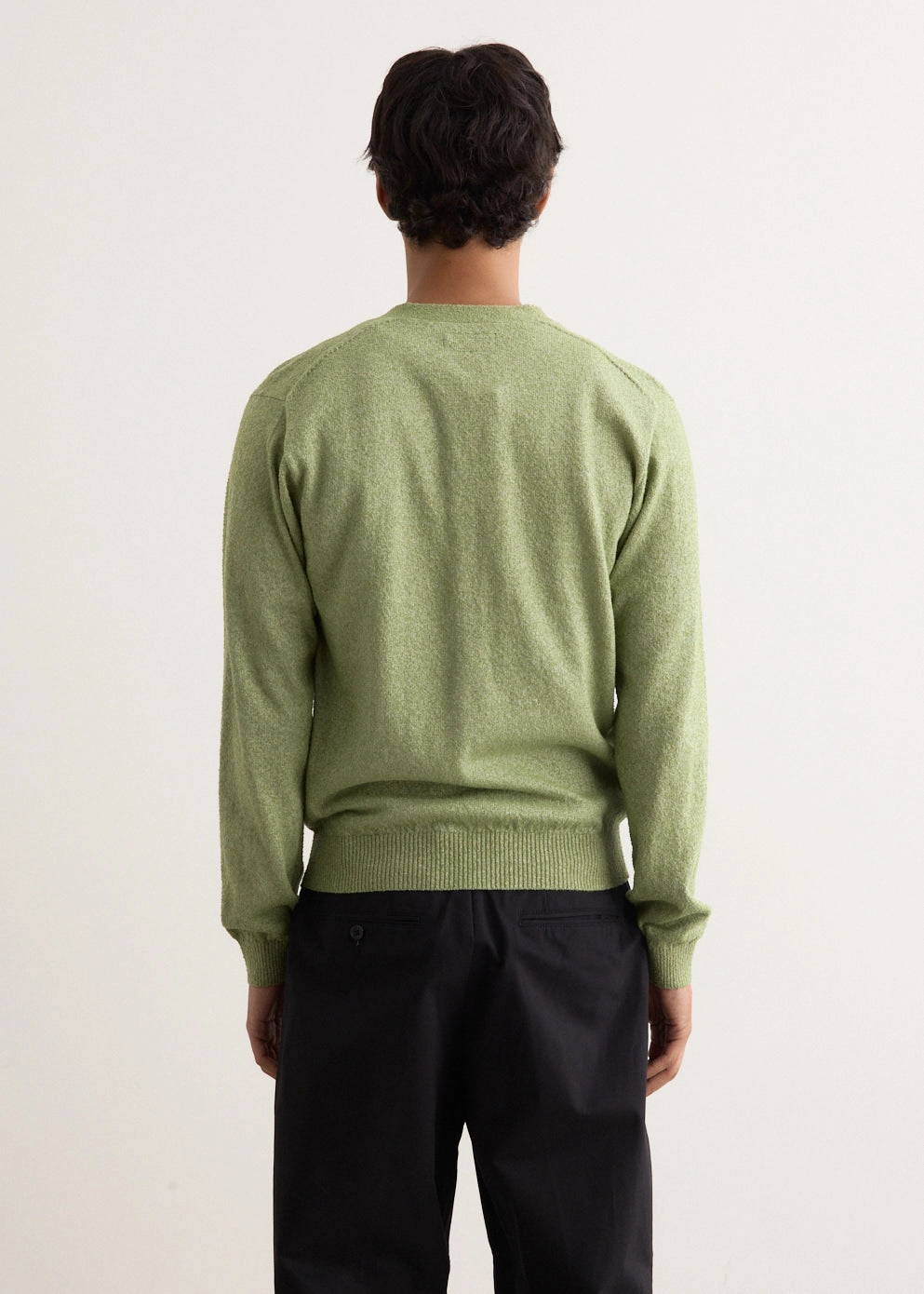 Smooth zipper closure Boucle Cardigan