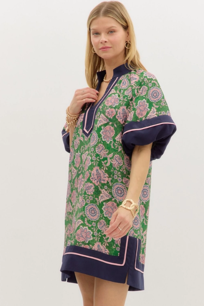 Dainty Finish Stylish Mood Esme Floral Mini Dress