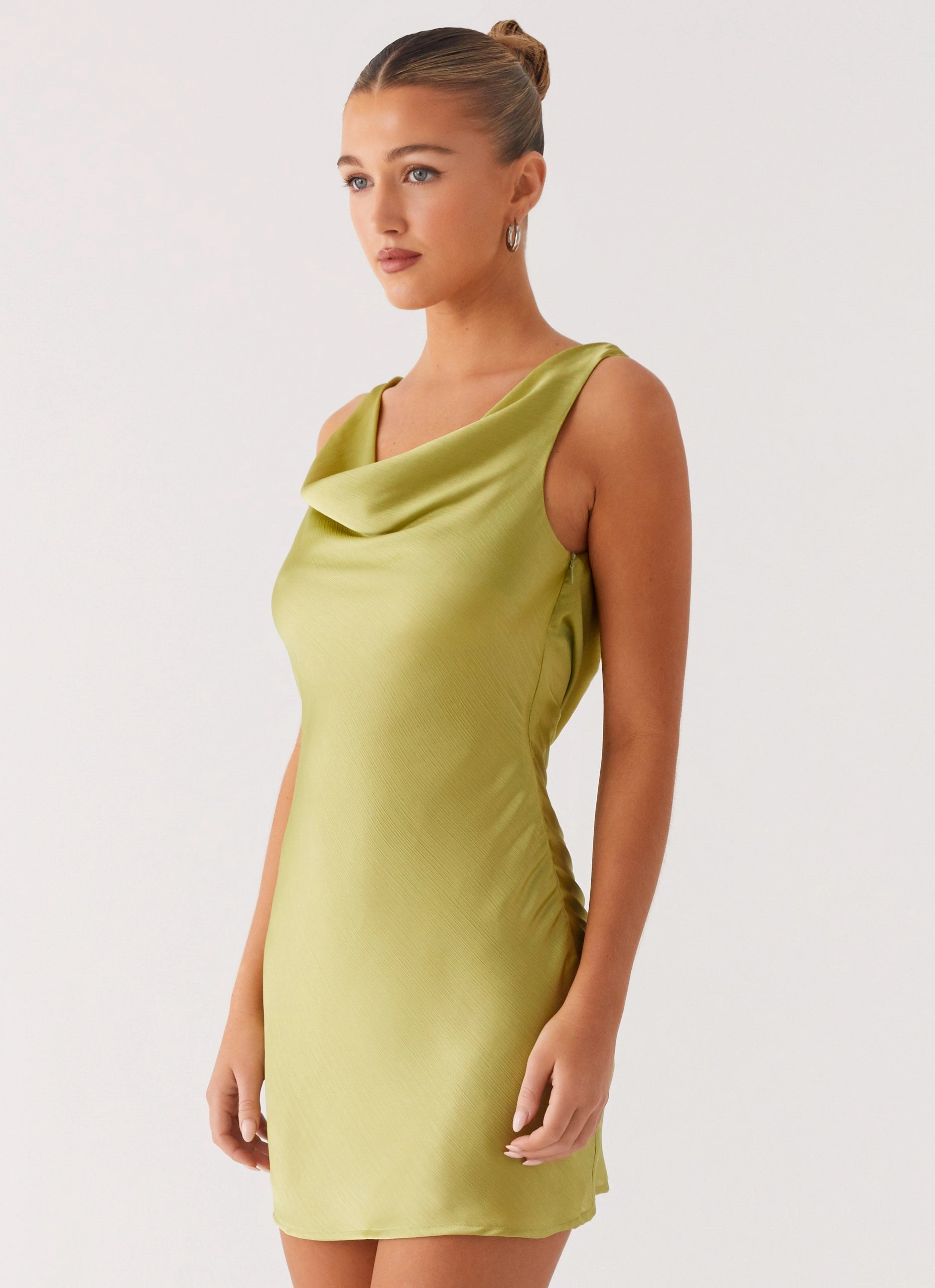 Fashion Fit Tiegan Mini Dress - Lime