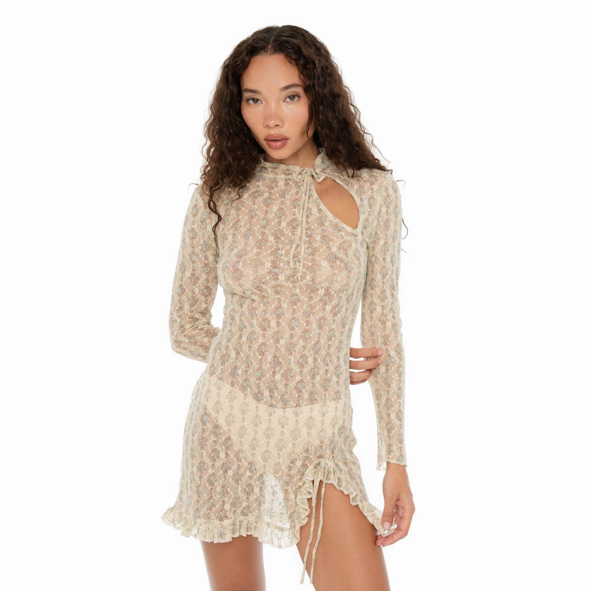 Evie Dress Leather Wear slim fit Subtle Charm