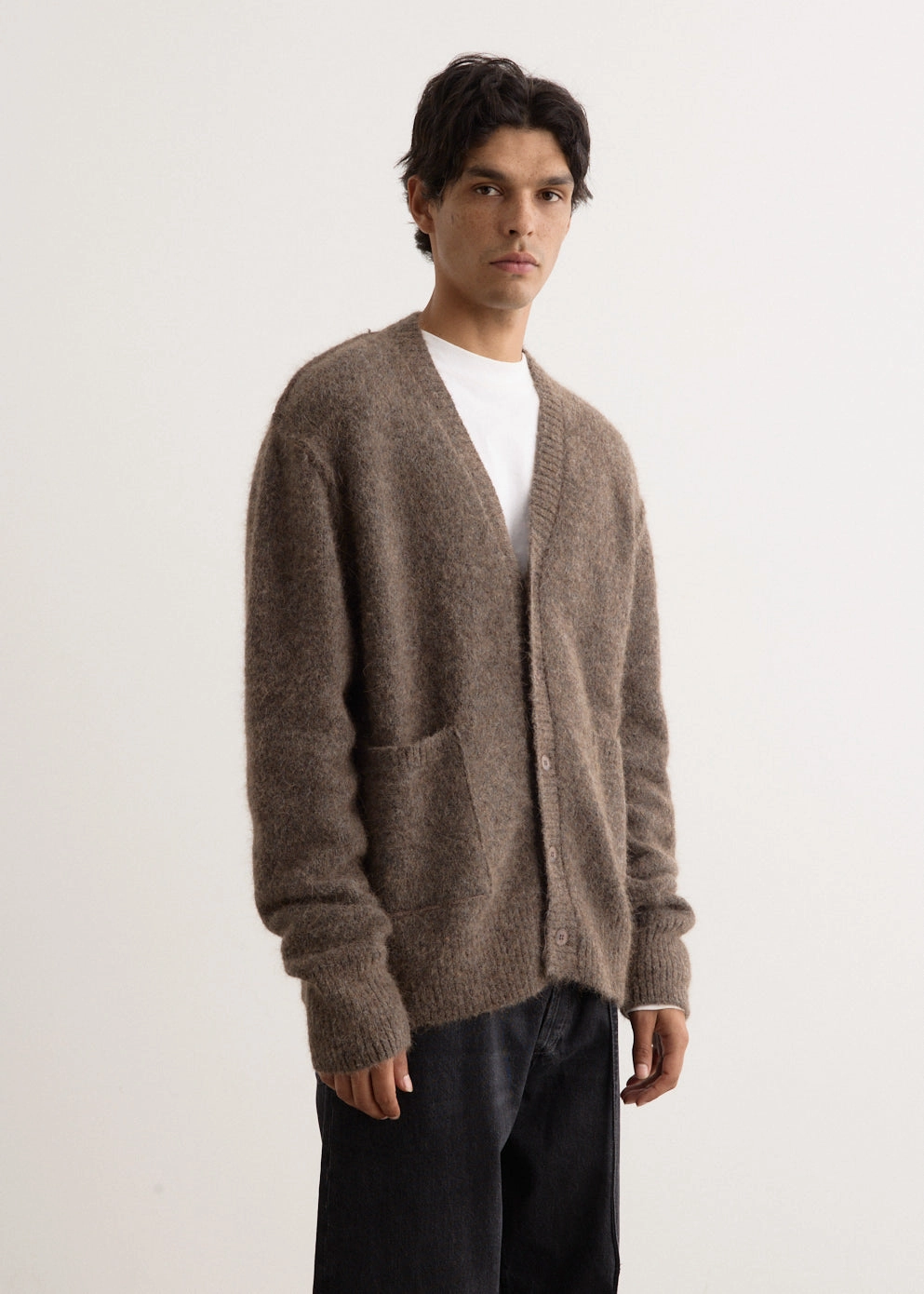 Expectation Cardigan Ultra Fine Gauge Fresh Casual Wear