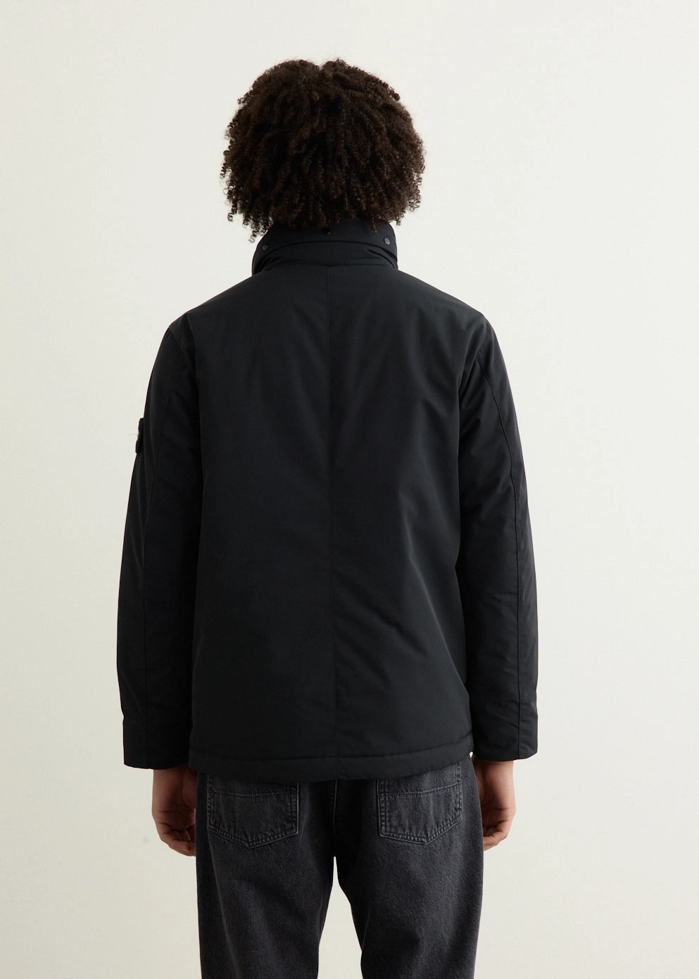 Crisp Clean Fit Padded Micro Twill Field Jacket