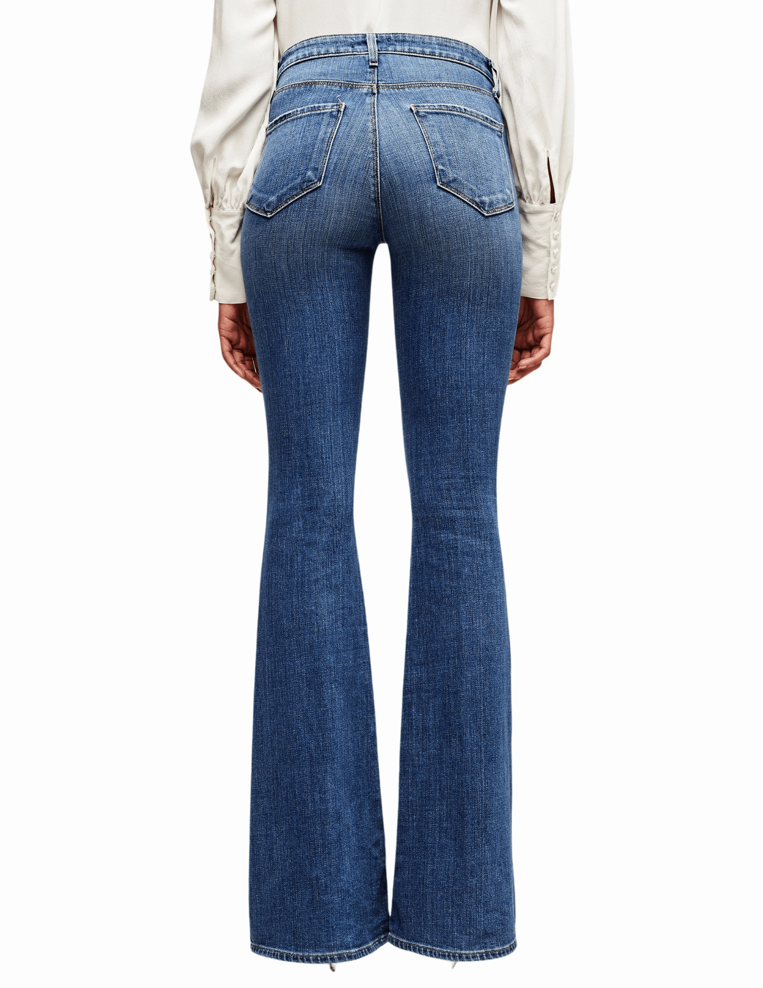 Daywear Fit Relaxed Taper L'Agence Bell High Rise Flare Jean