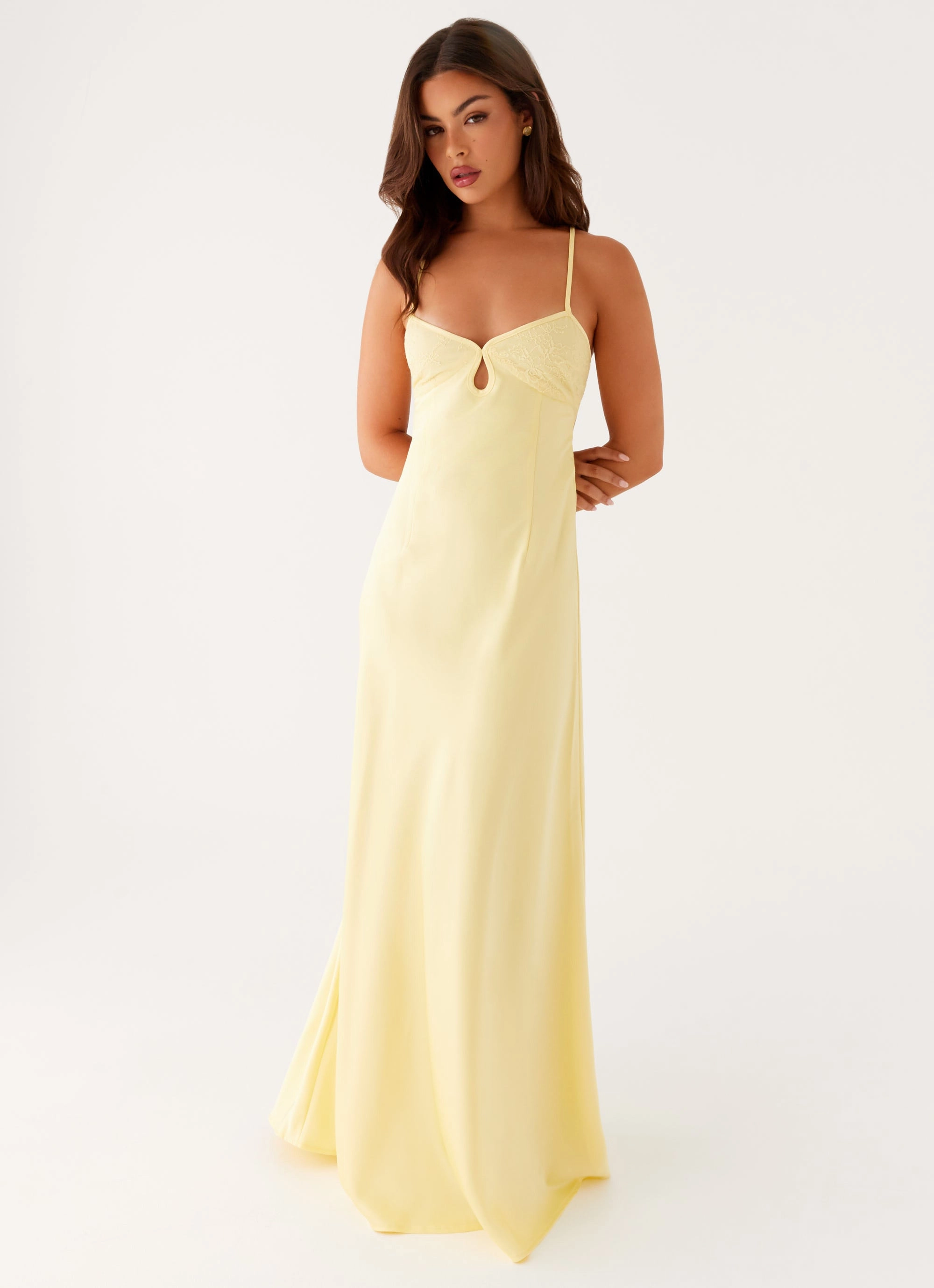 Grace Glow Balanced Look Joanie Maxi Dress - Yellow