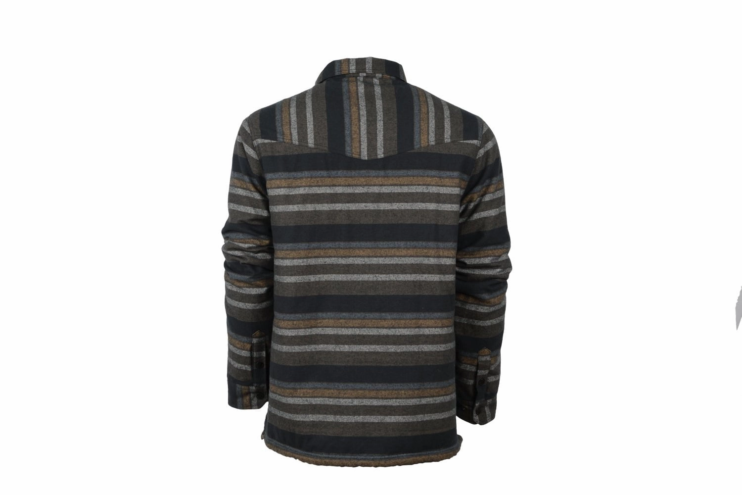 STS Ranchwear Mens Seth Jacket Flannel Stripe 100% Cotton L/S Shirt Weekend Outing Pre Shrunk Cotton Blend