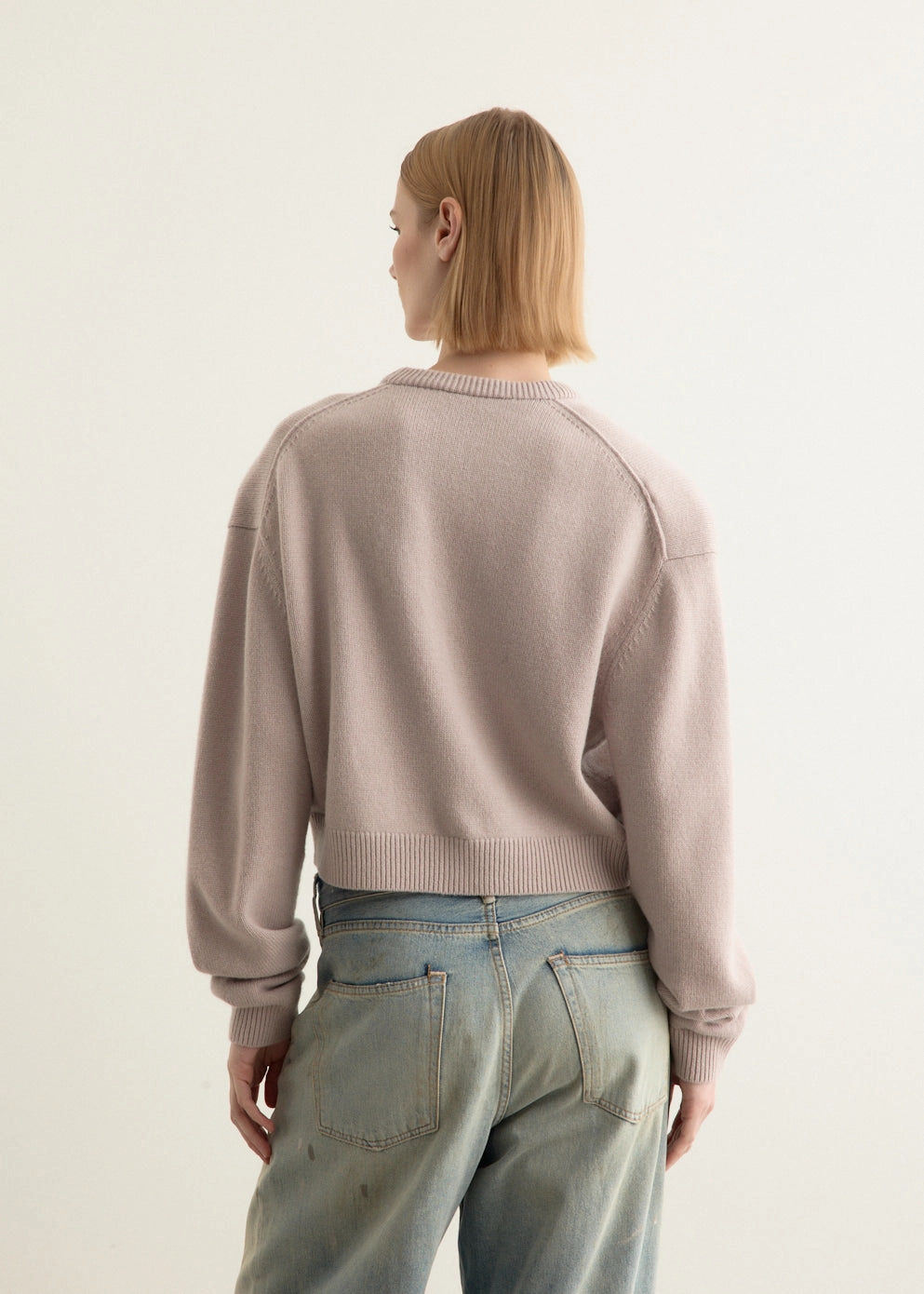 Wool V-Neck Sweater Go-To Look