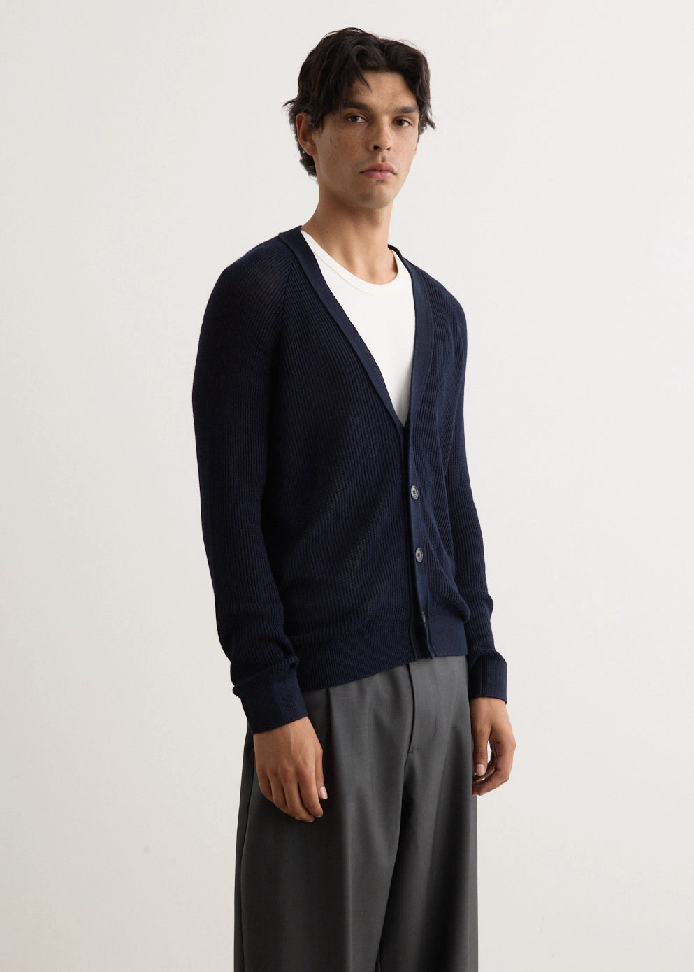 Felix Cardigan Temperature Regulating Fabric