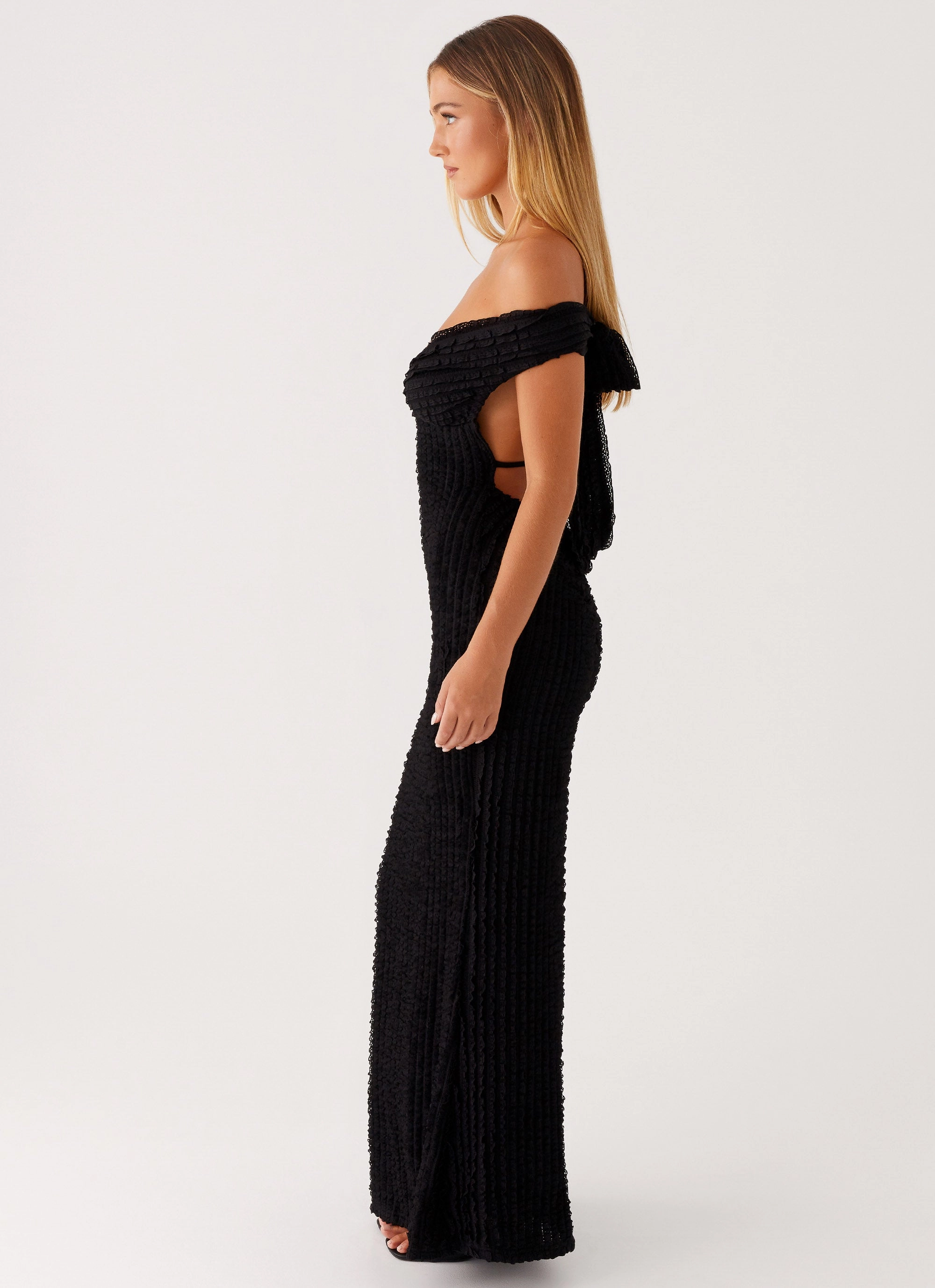 Travel Friendly Chantelle Maxi Dress - Black