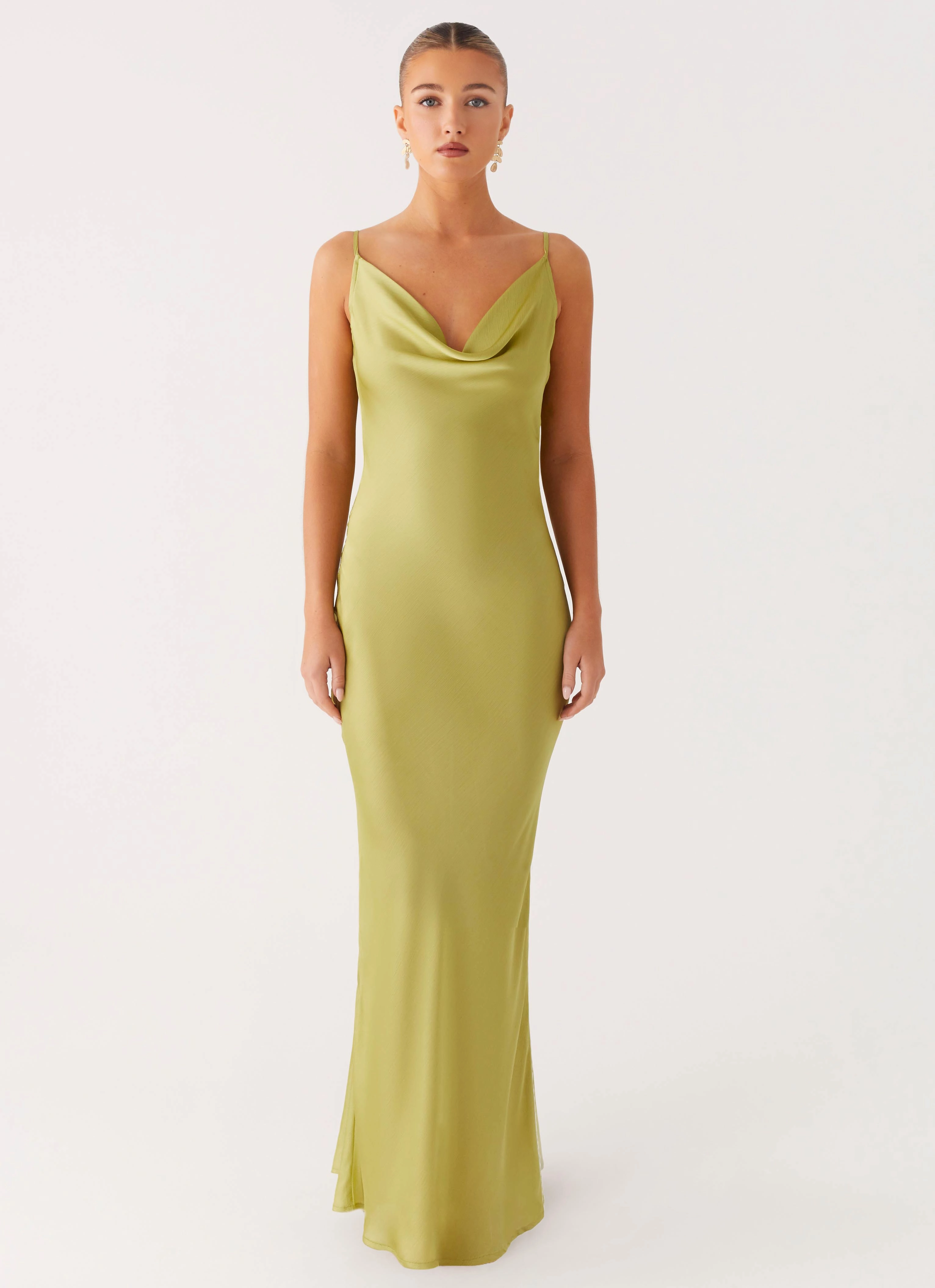 Resort Vibes Jade Escape Maxi Dress - Lime