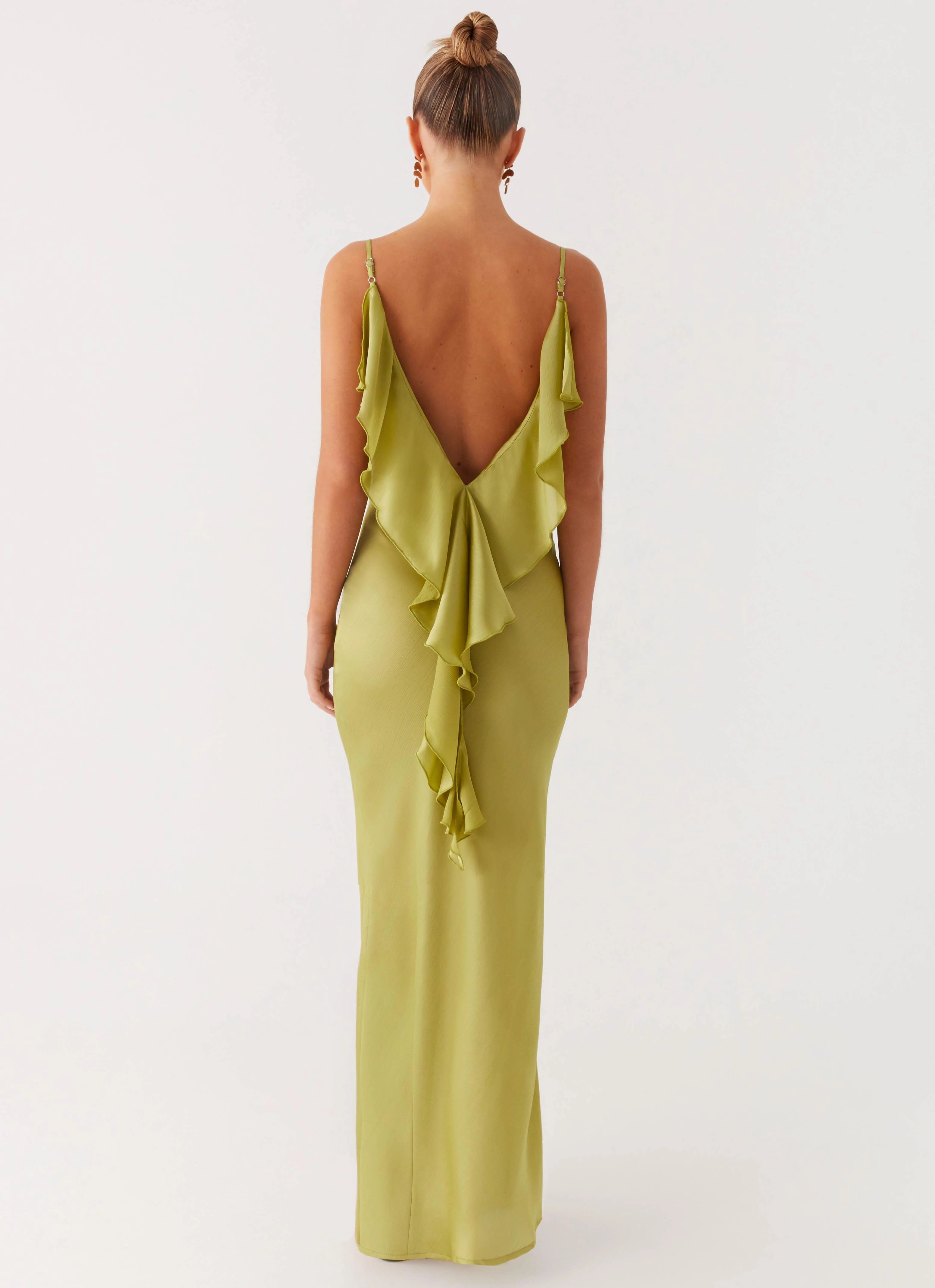 Jade Escape Maxi Dress - Lime Layer Ready