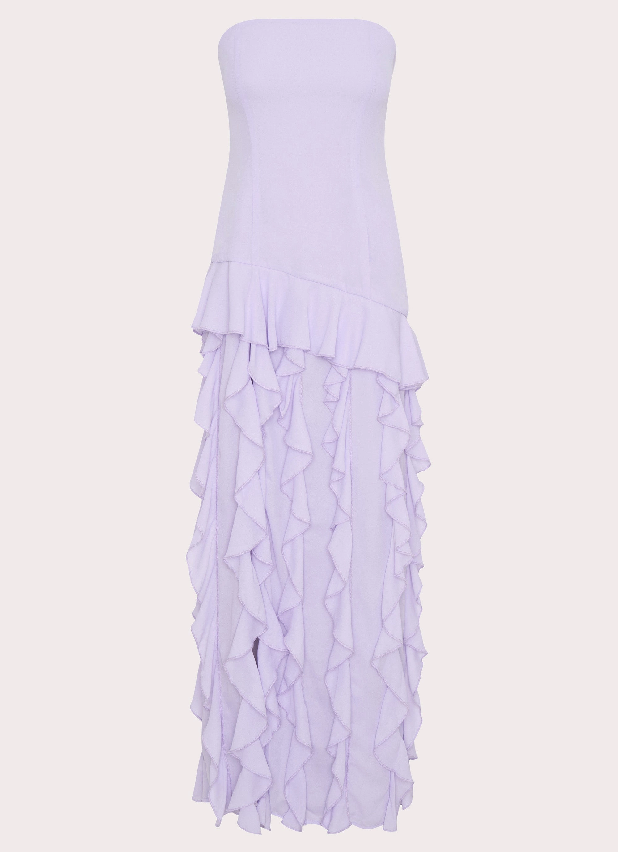 Elegant holiday wear Firefly Maxi Dress - Lilac