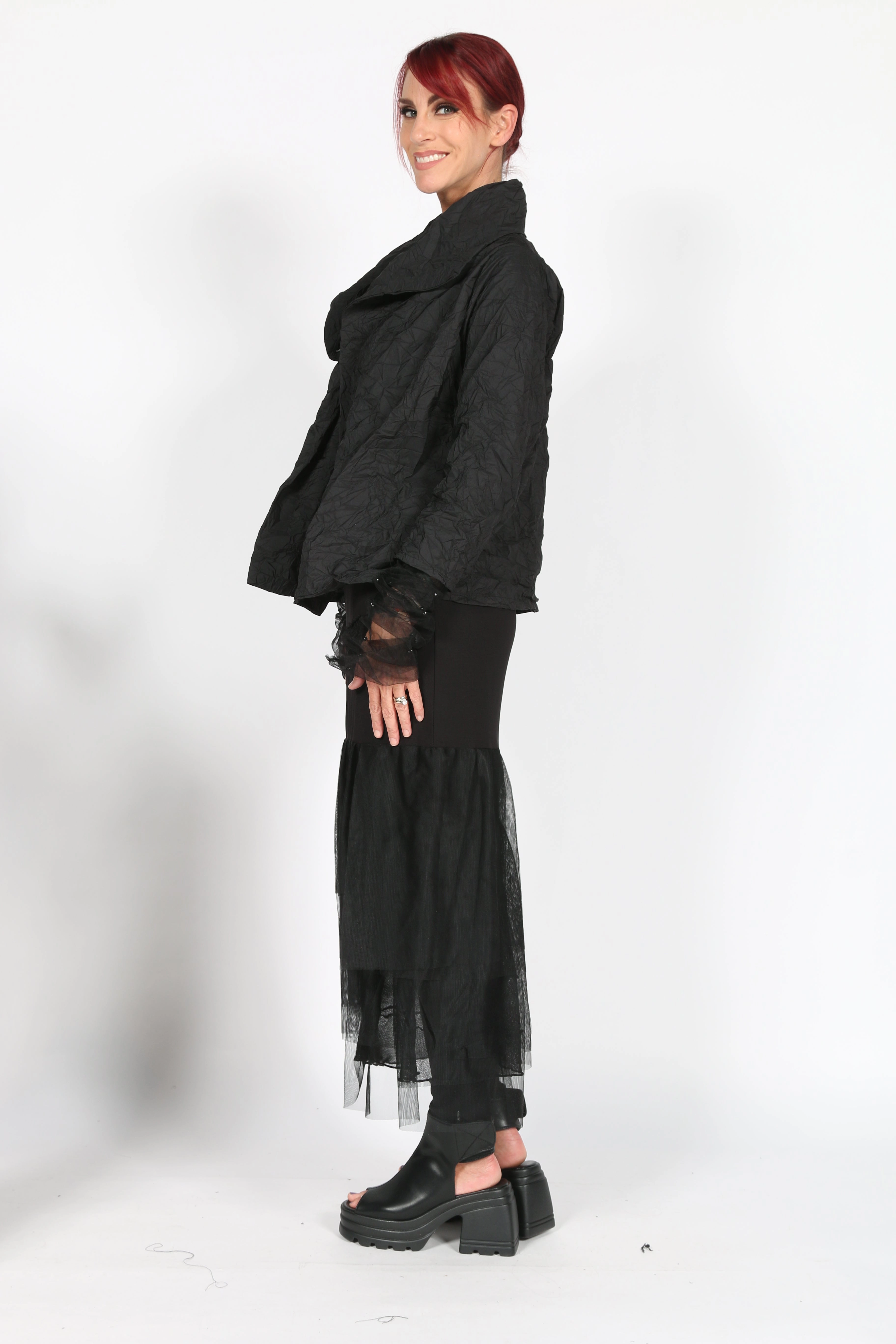 Recycled Material Blend Gail Jacket