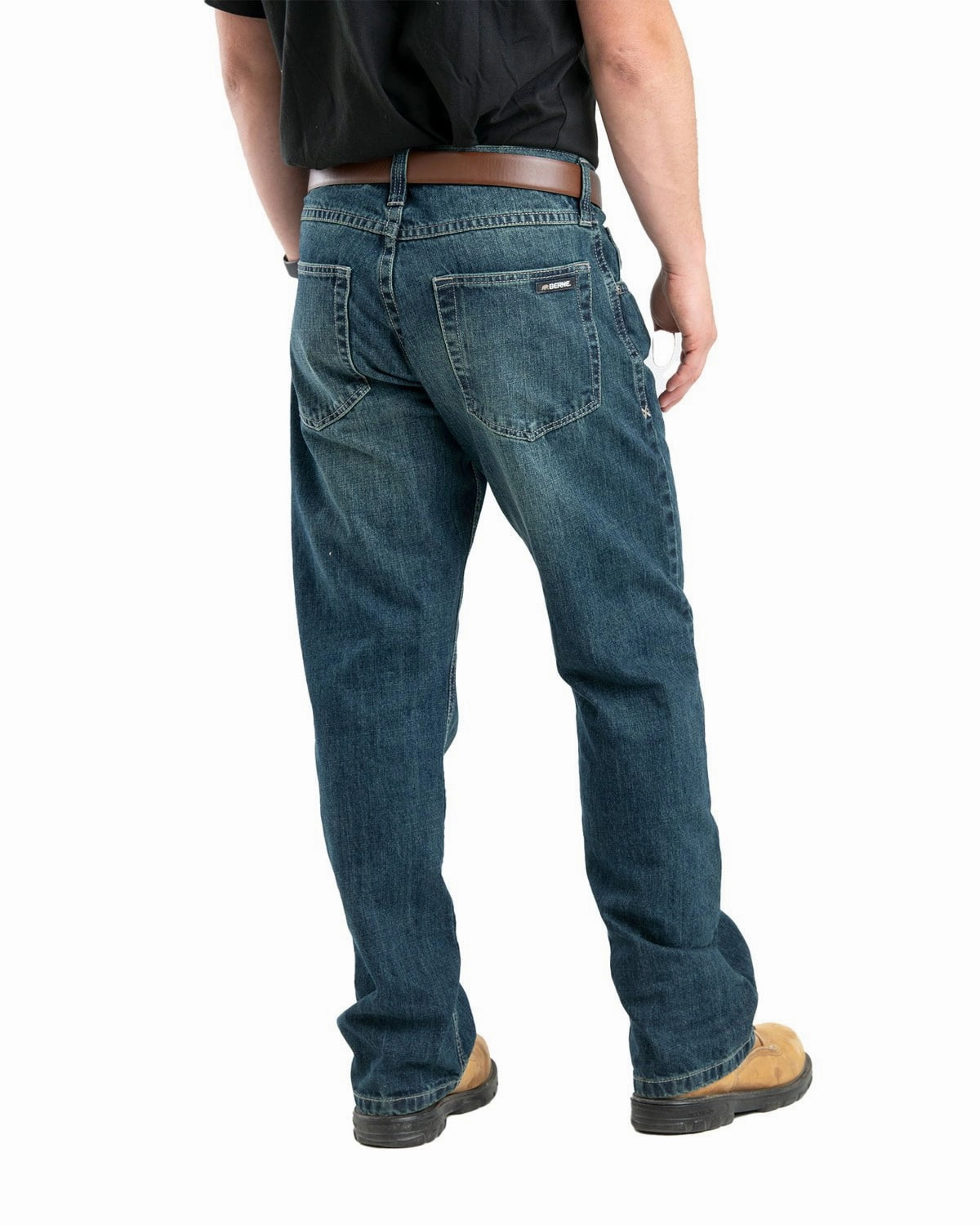 Berne Mens Quarry Pocket Jeans Eco Friendly Date Night