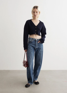 Bruna Cardigan Seam Free Edges smooth zipper