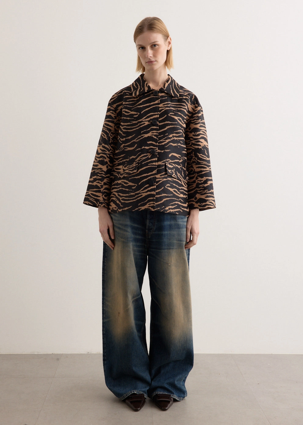 Betina Jacket Matte Fabric