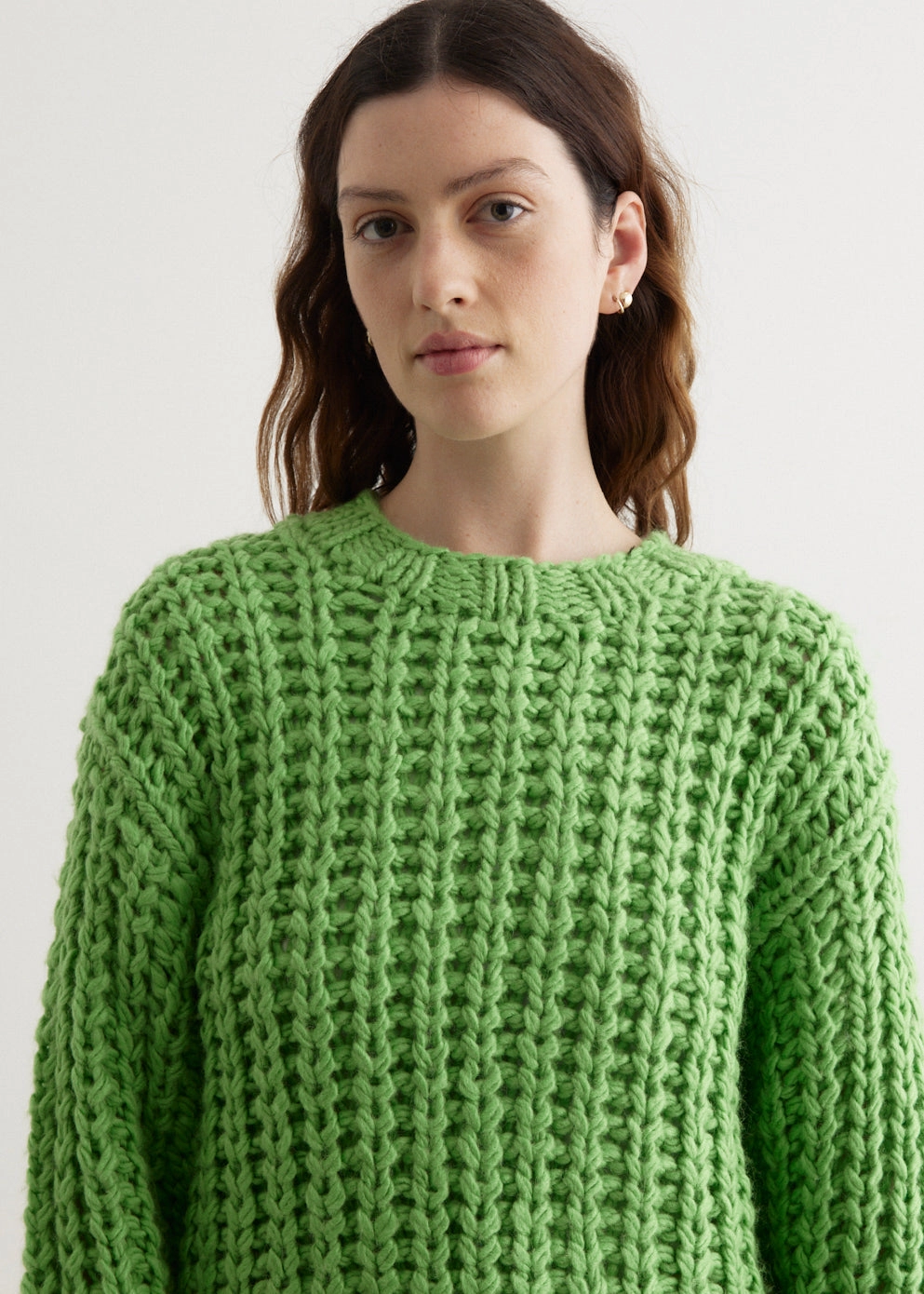 Gentle Fit Hand Knit Sweater