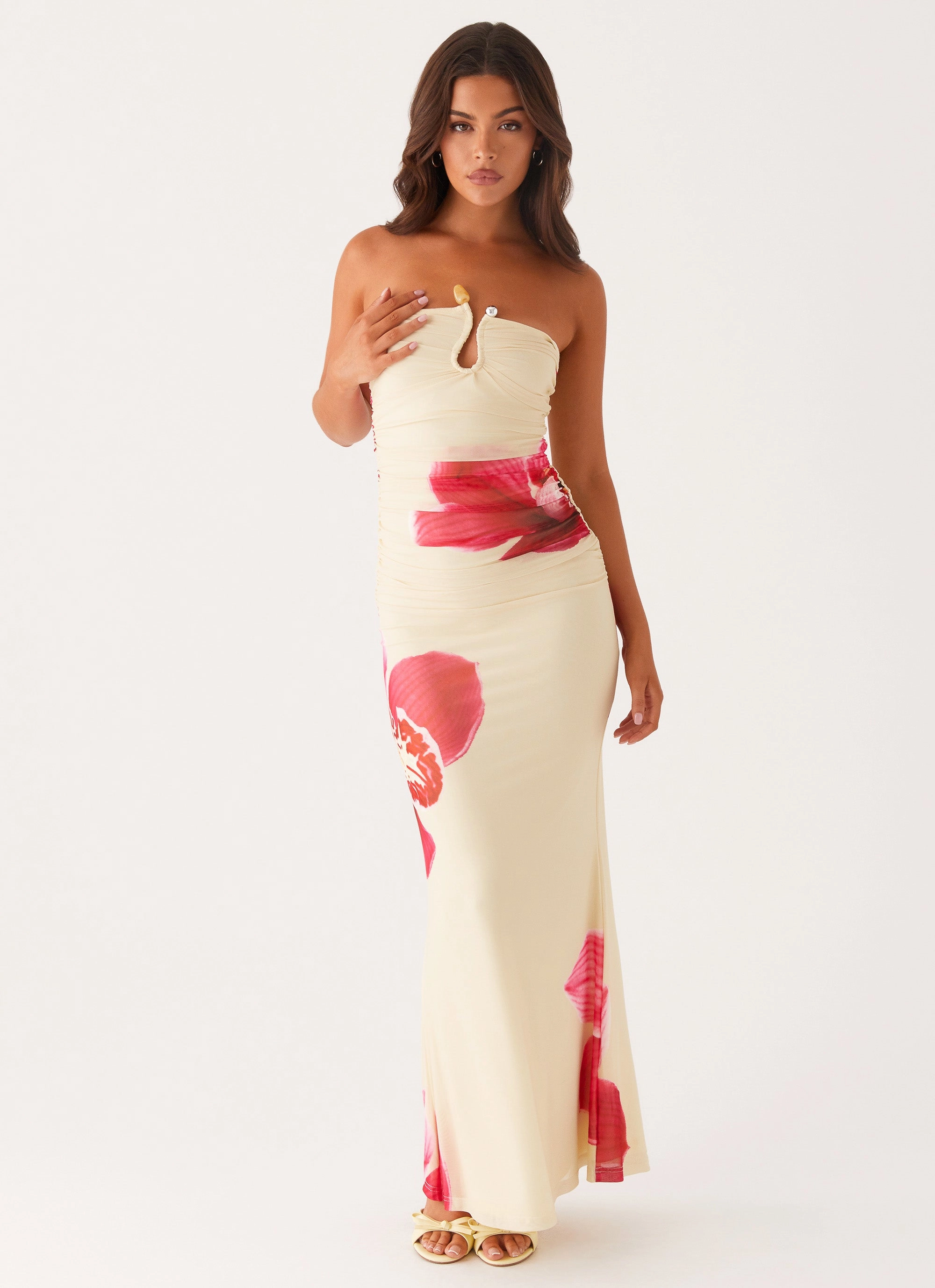 Rudy Maxi Dress - Orchid Yellow Airy Layer Smart Layering