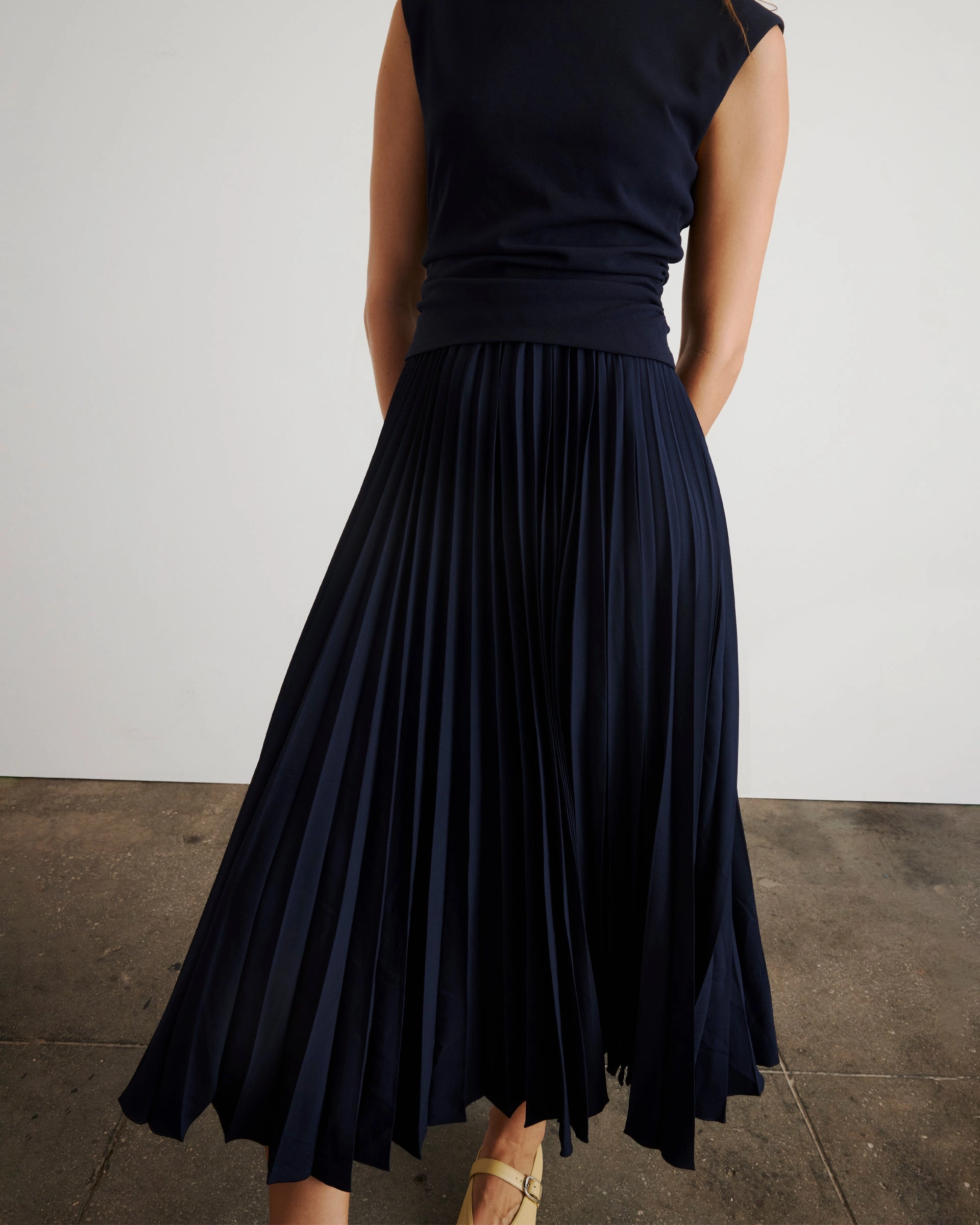 Carly Dress Calm Drape Flowy Cut