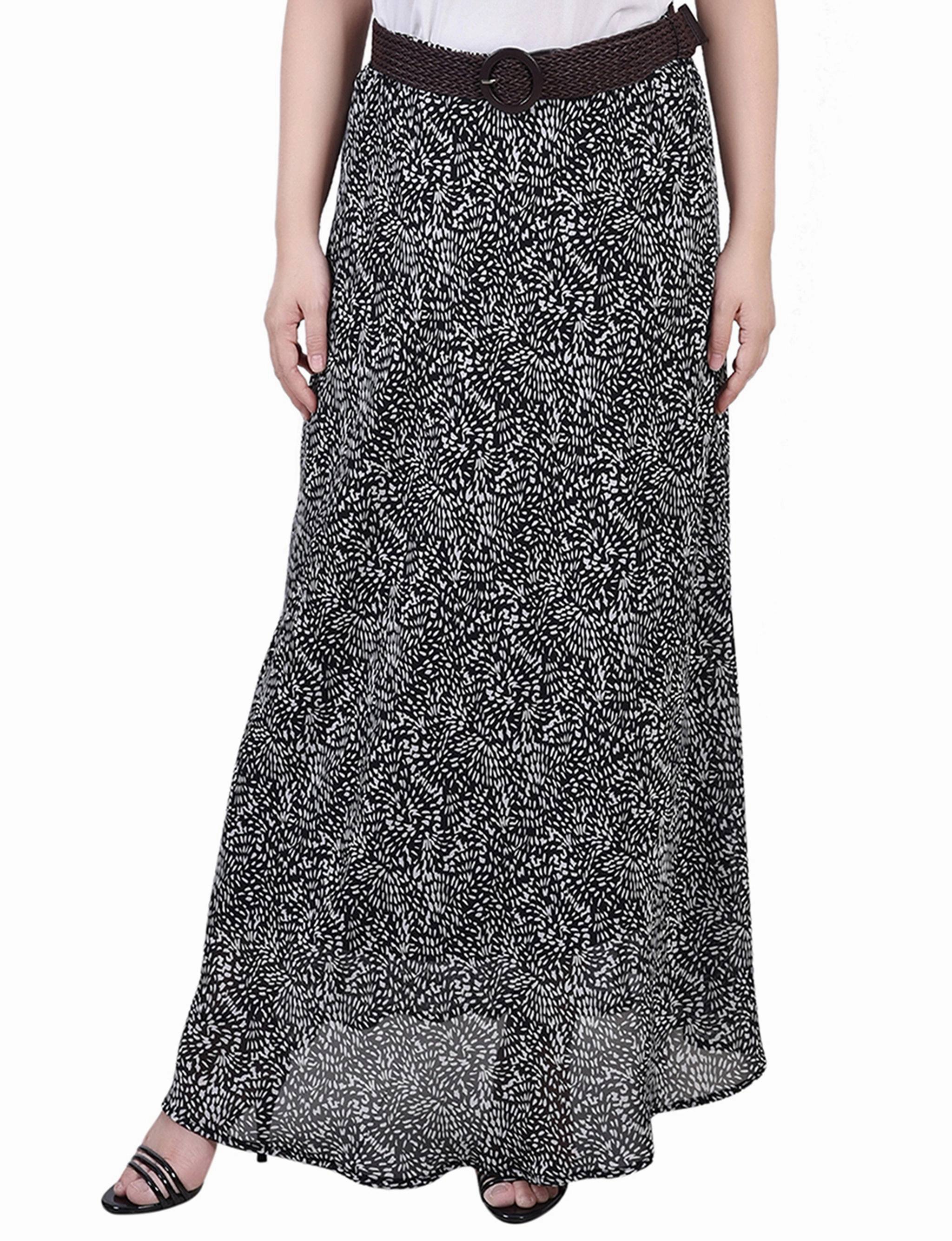 Petite Chiffon Maxi Skirt Walk Grace