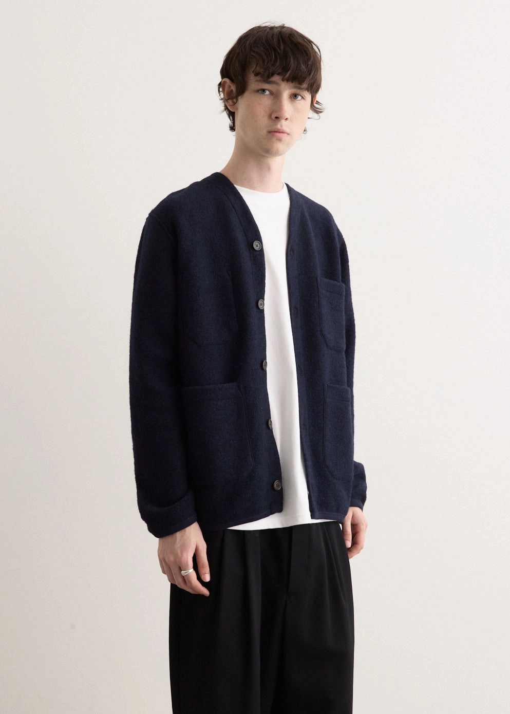 Weatherproof Zipper Closure Fleece Cardigan