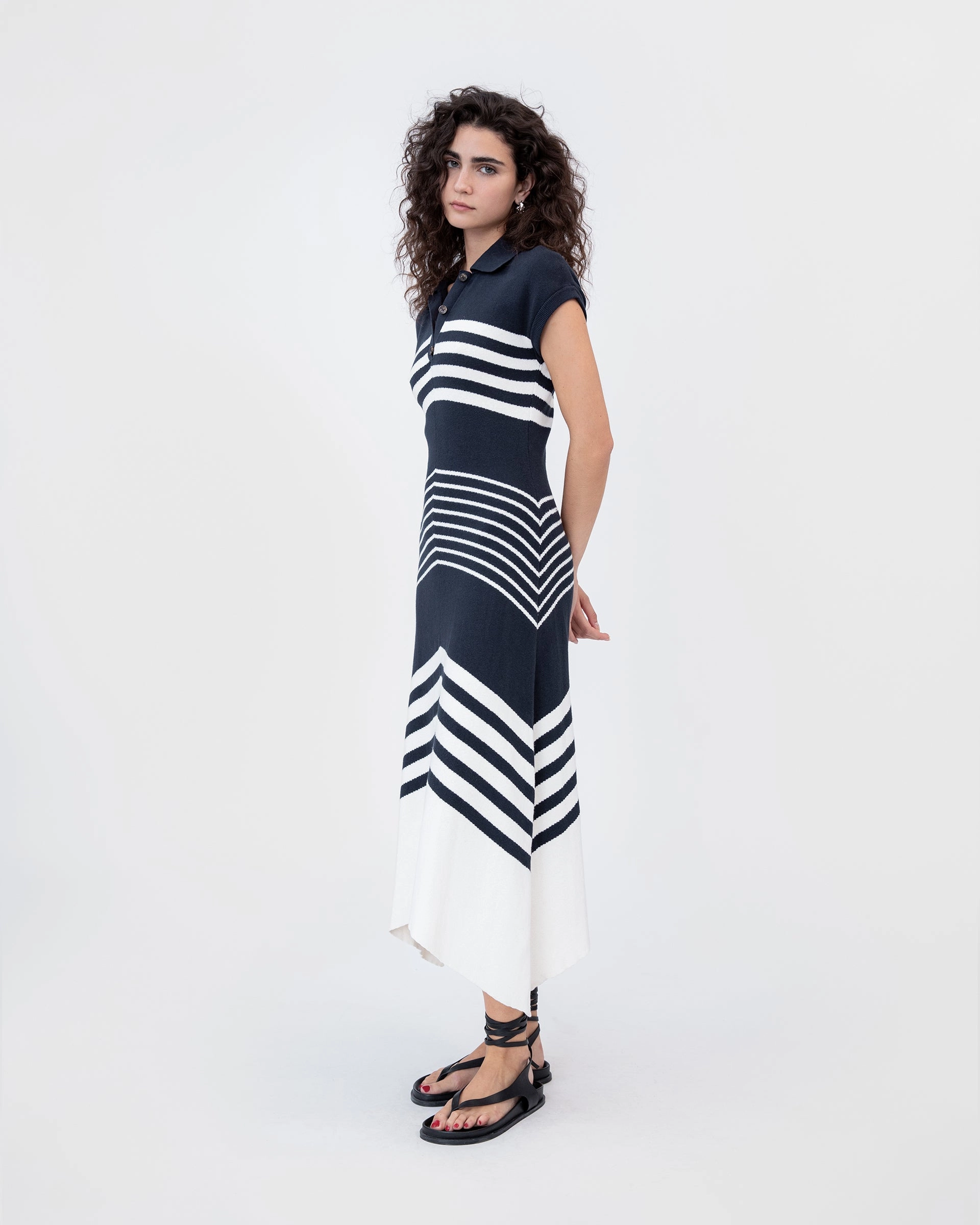 Blaine Knit Dress Sleek Layer Picture Perfect