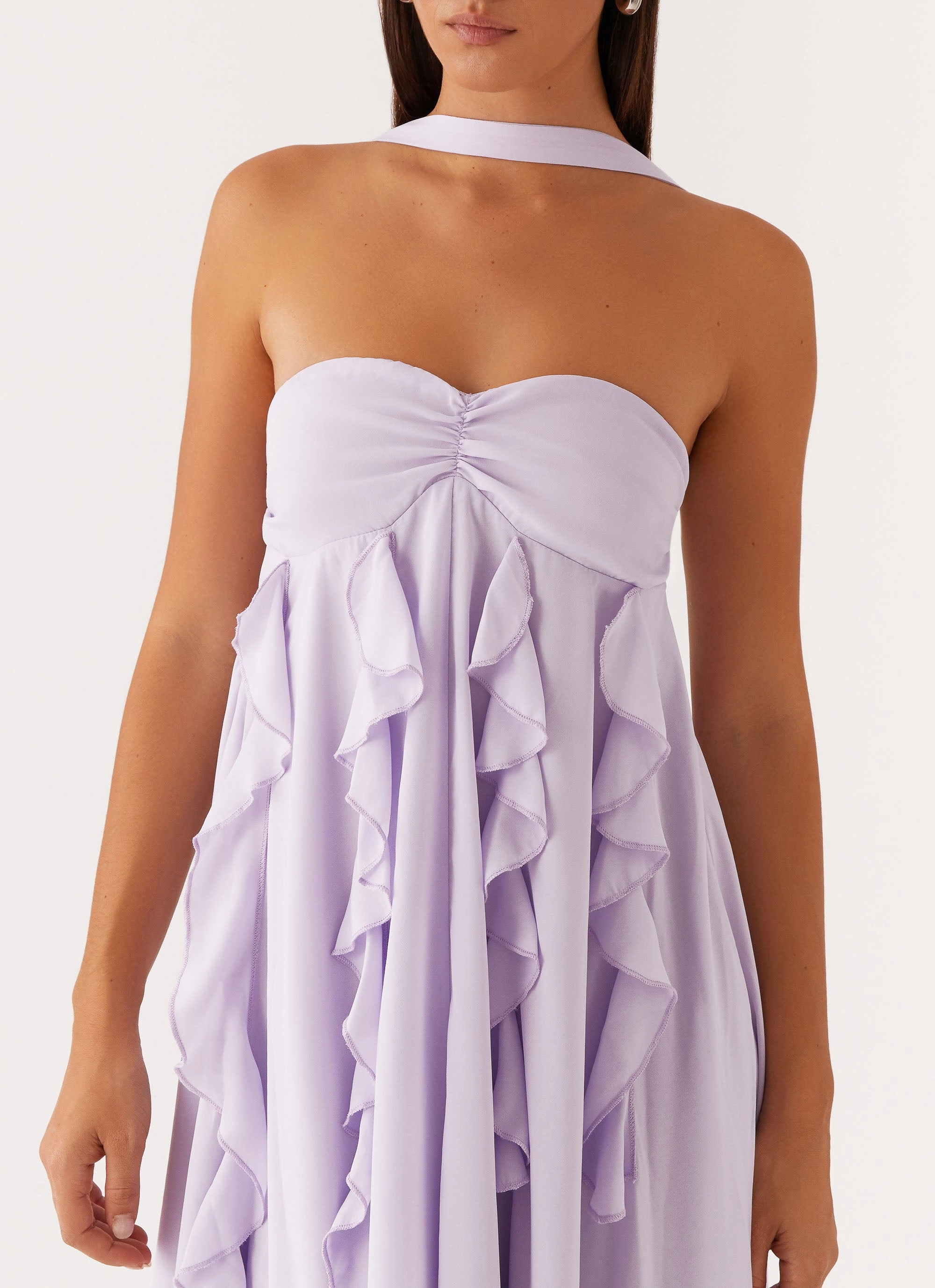 Florence Maxi Dress - Lilac Chill Moment Flower Soft