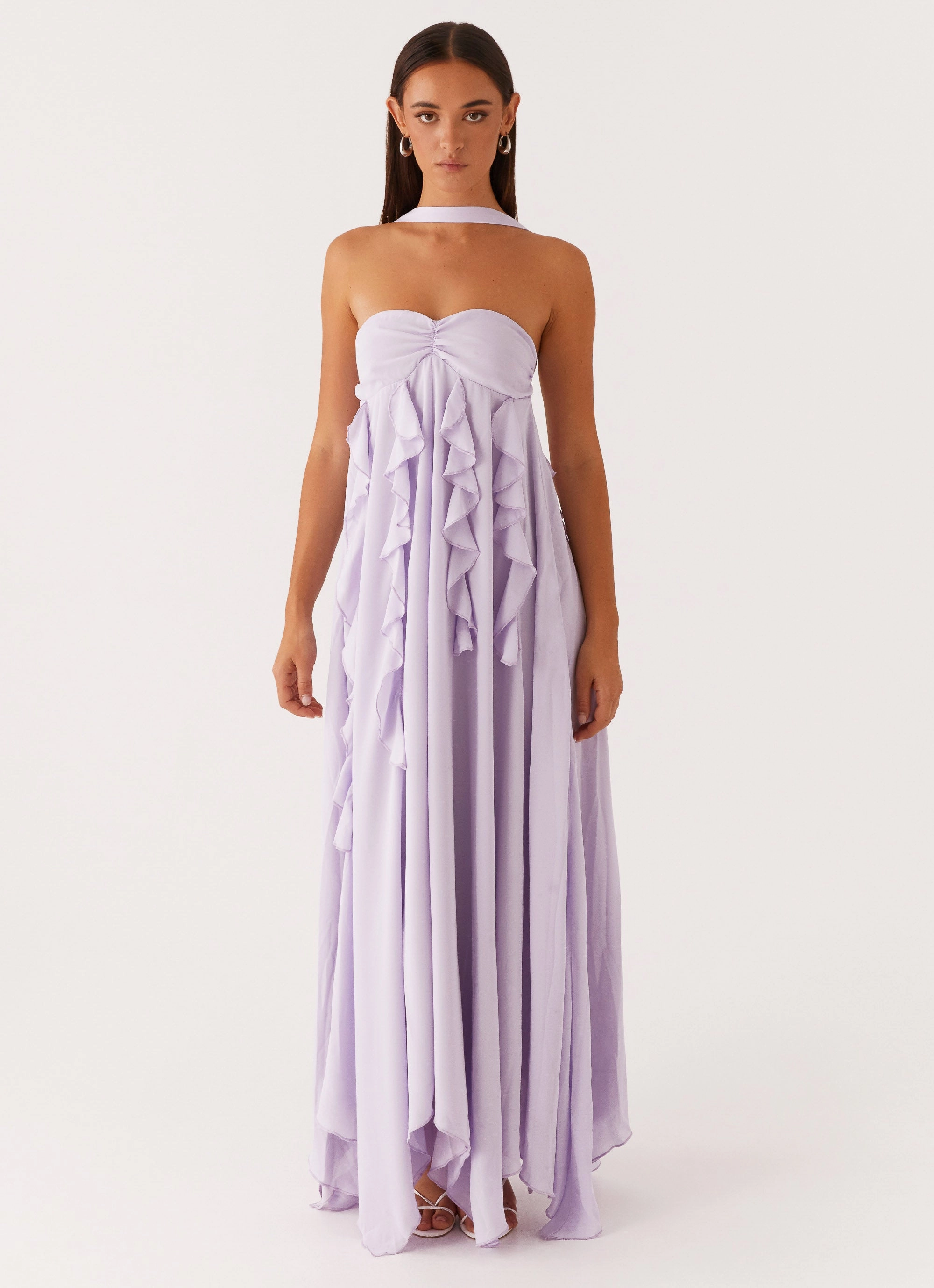 Florence Maxi Dress - Lilac Beach Walk